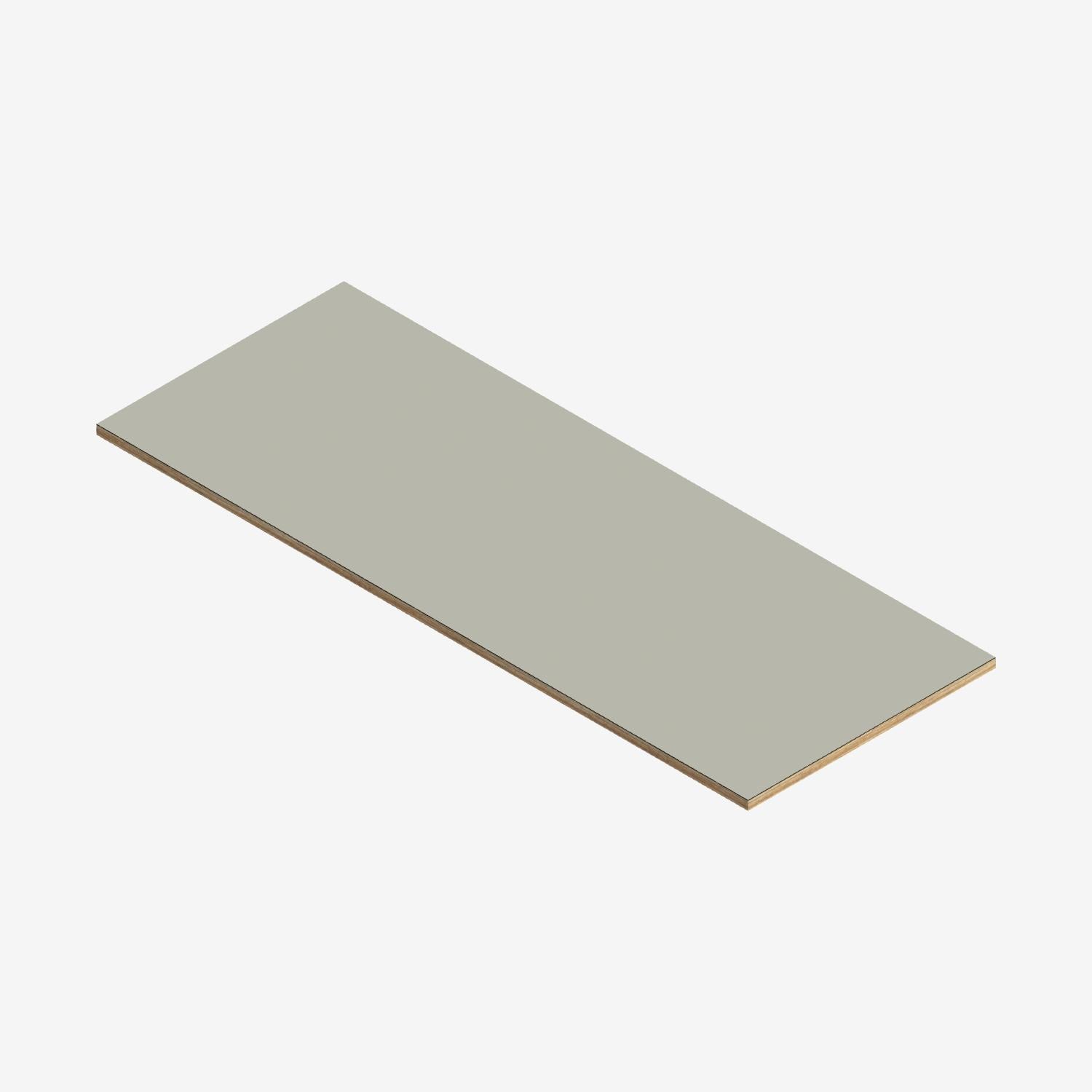 Custom Plywood Desktop in Laminated Plywood Grey 016