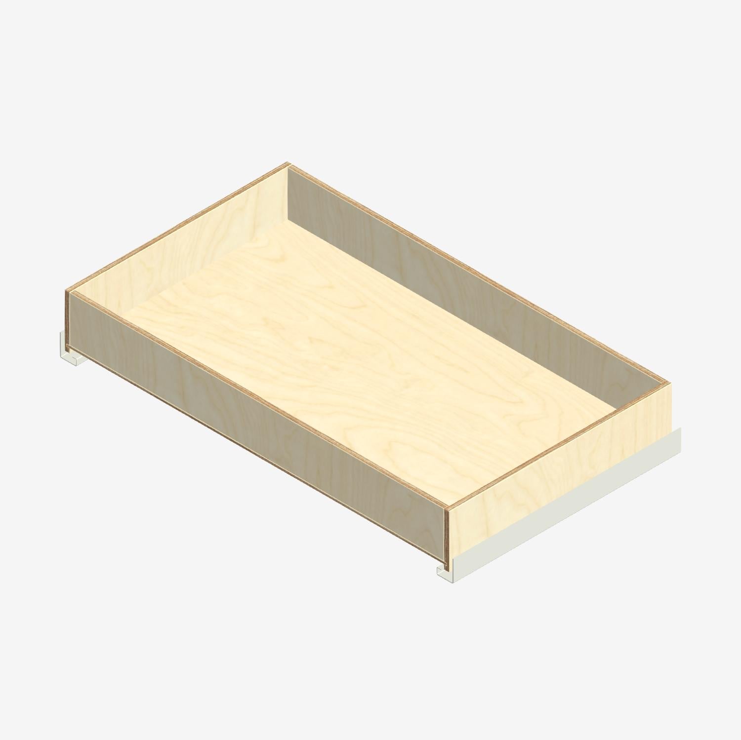 Custom Plywood Drawer Box in Natural Plywood Made in Ply