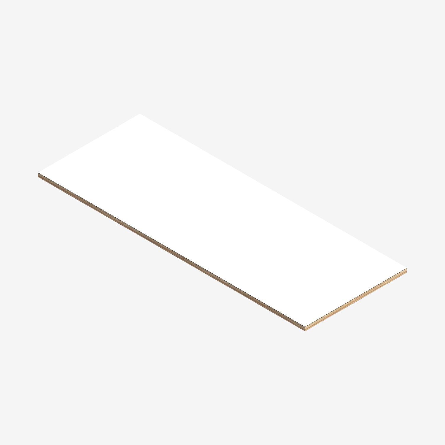 Custom Plywood Worktop in Laminated Plywood White Made in Ply