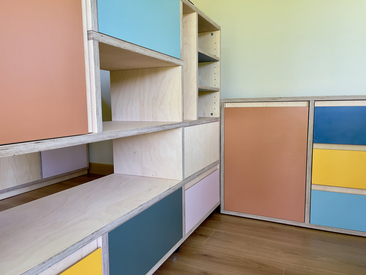 Custom Plywood Home Office