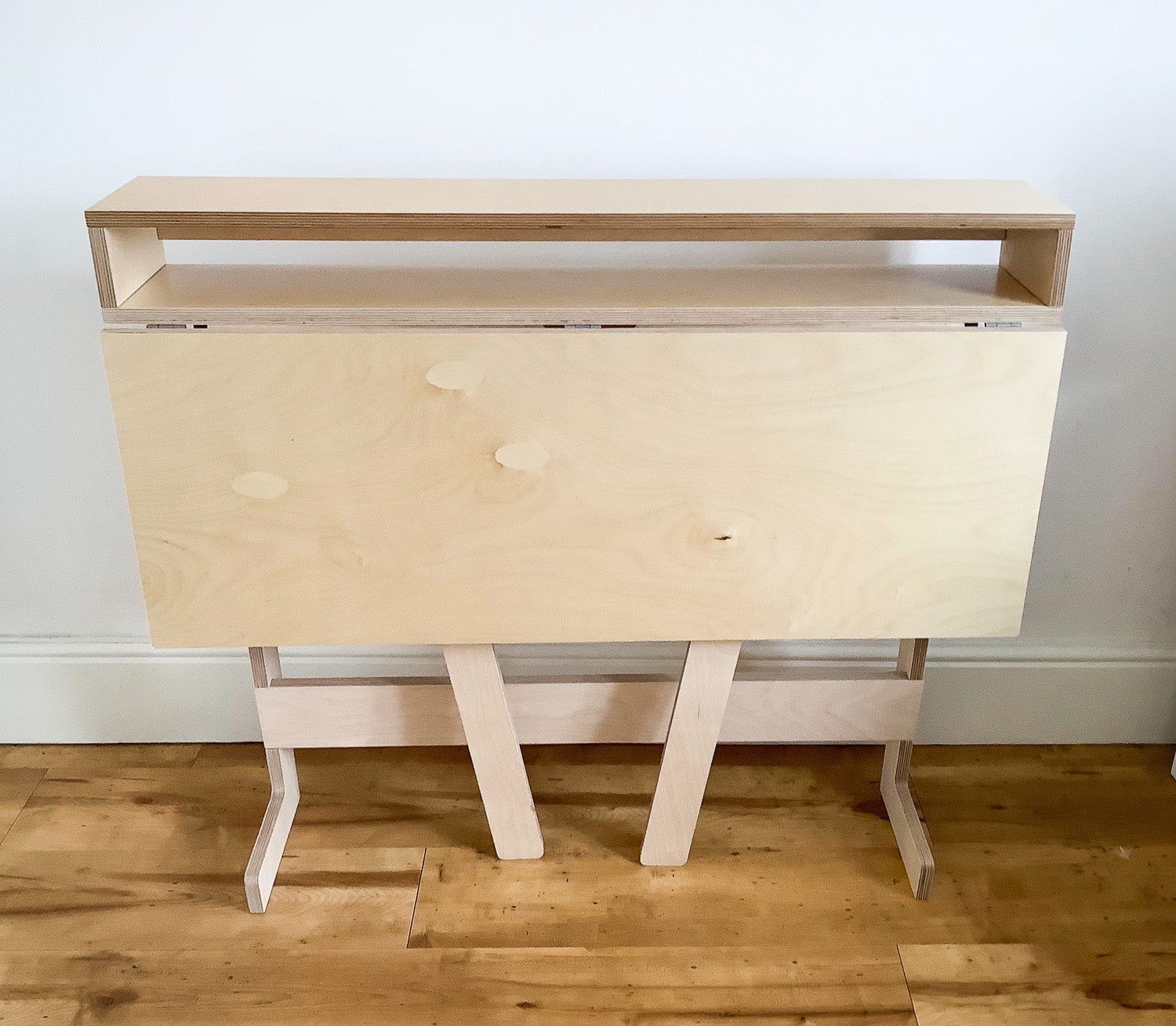 Custom Plywood Monitor Stand