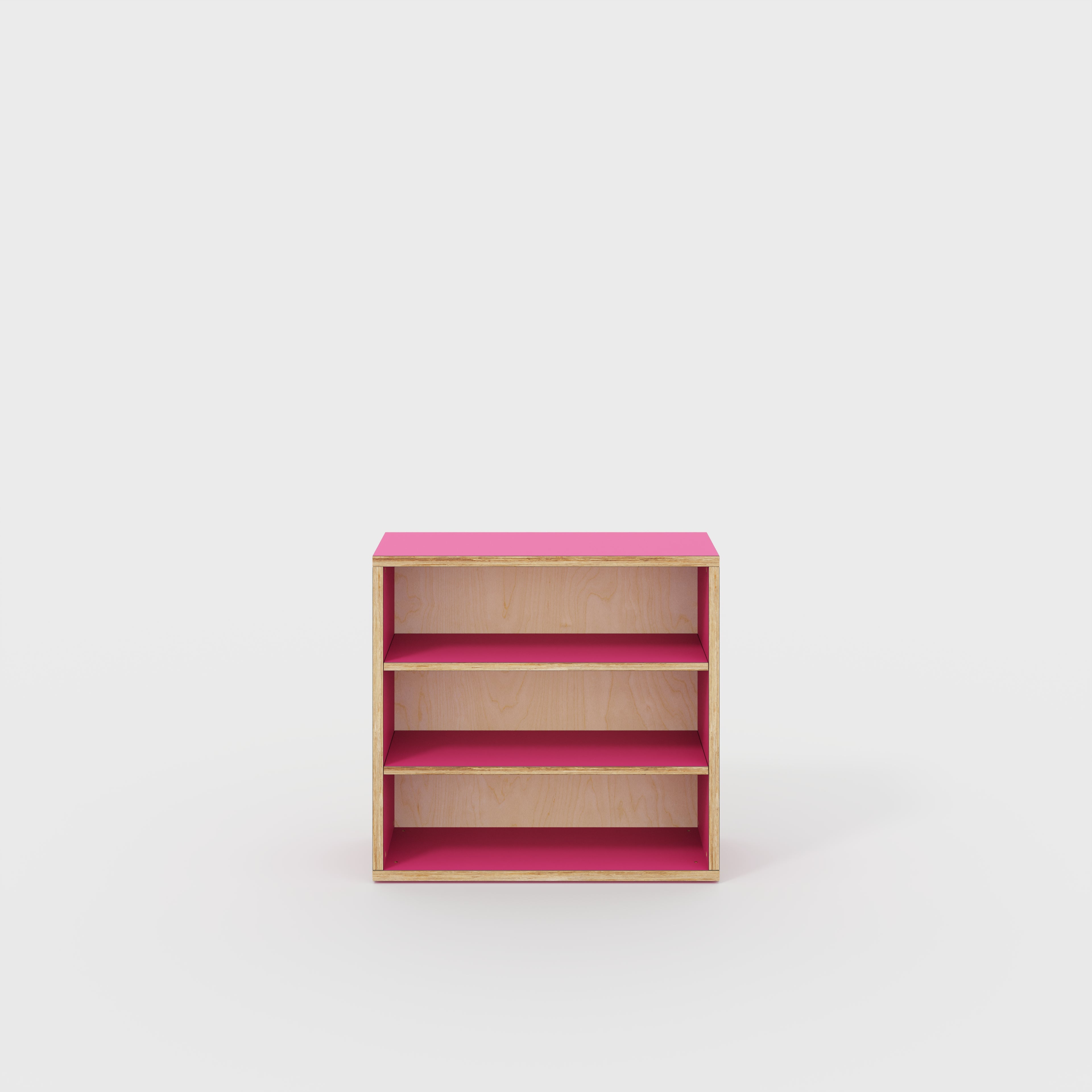 Bookshelves - Formica Juicy Pink - 800(w) x 300(d) x 750(h)