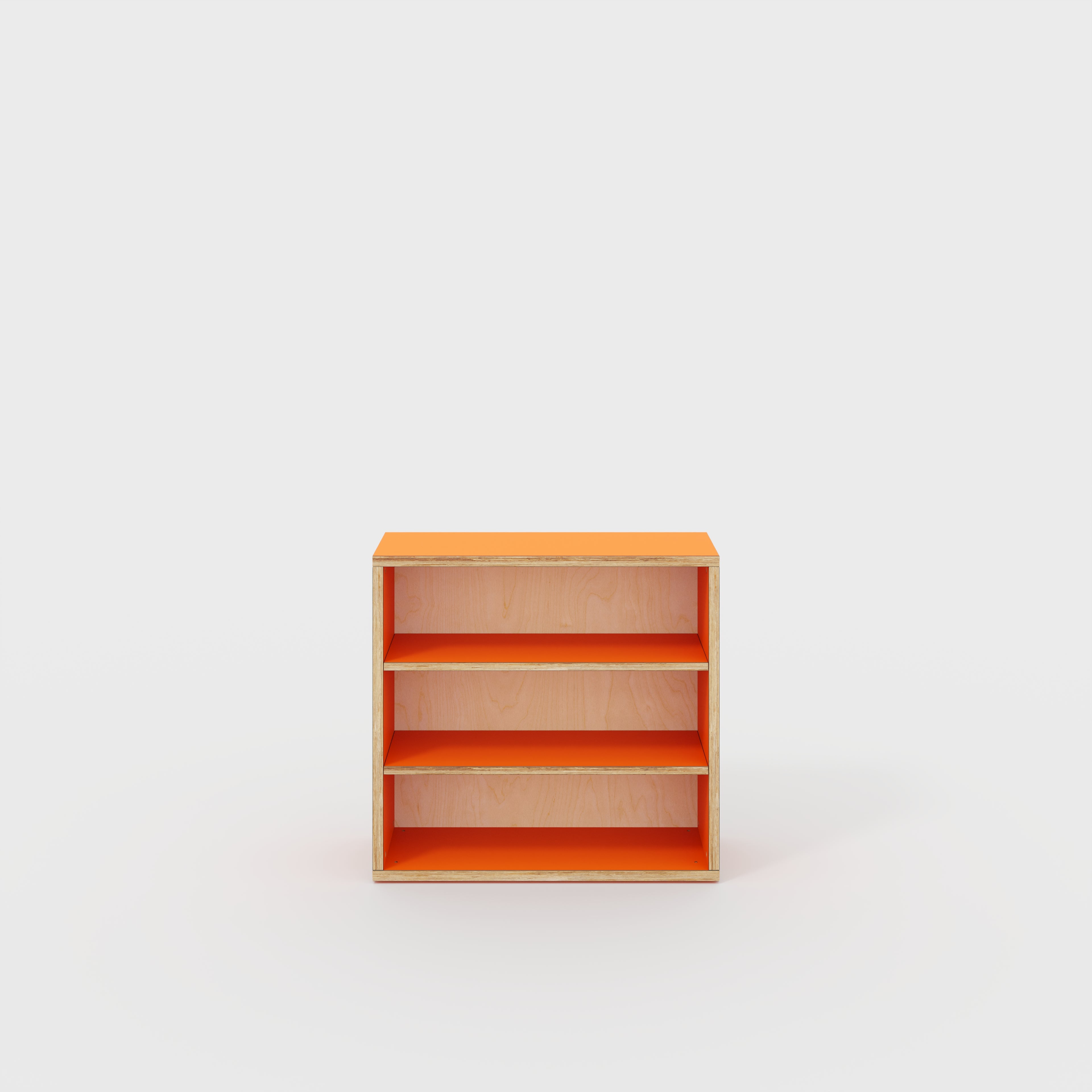 Bookshelves - Formica Levante Orange - 800(w) x 300(d) x 750(h)