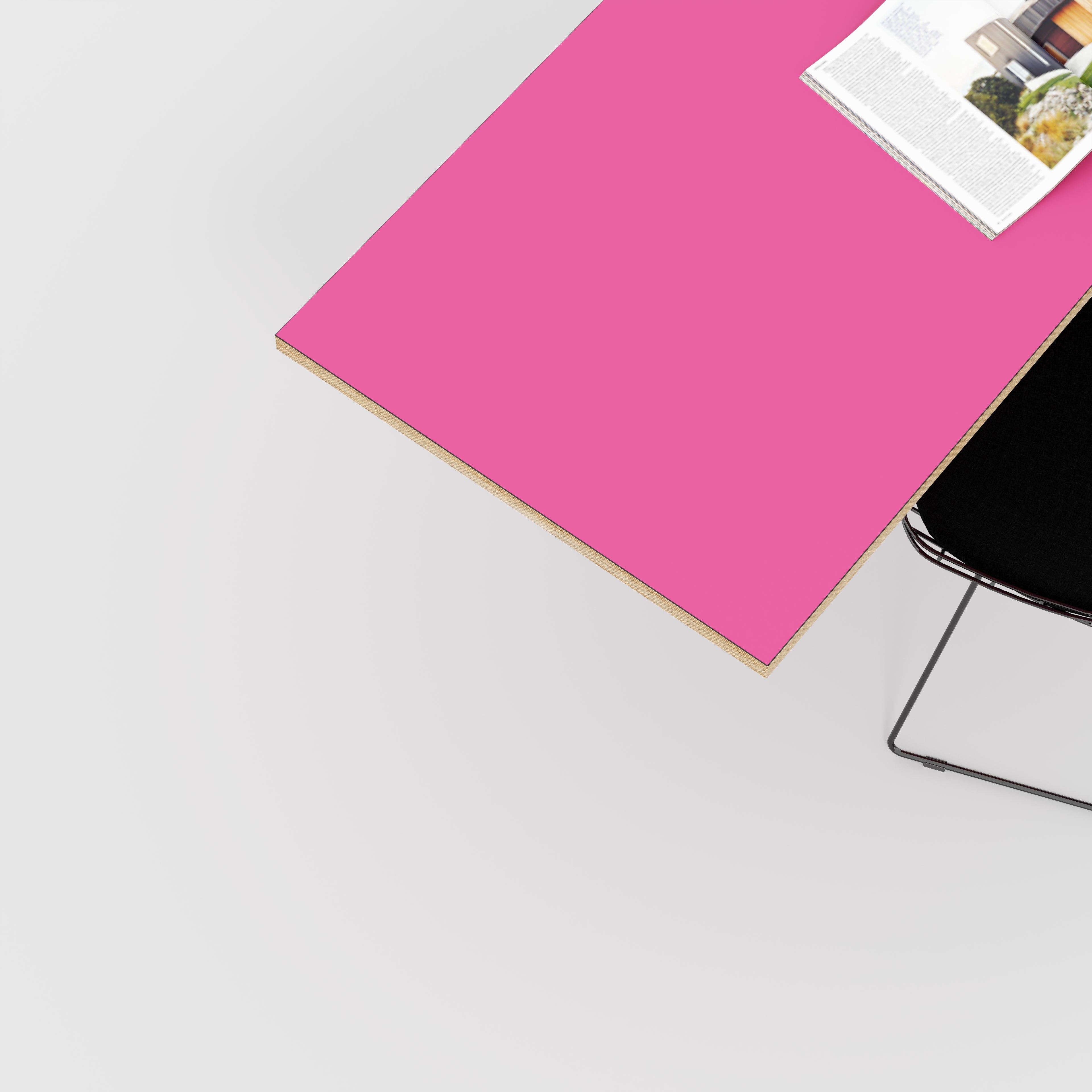 Plywood Desktop - Formica Juicy Pink - 1600(w) x 800(d)