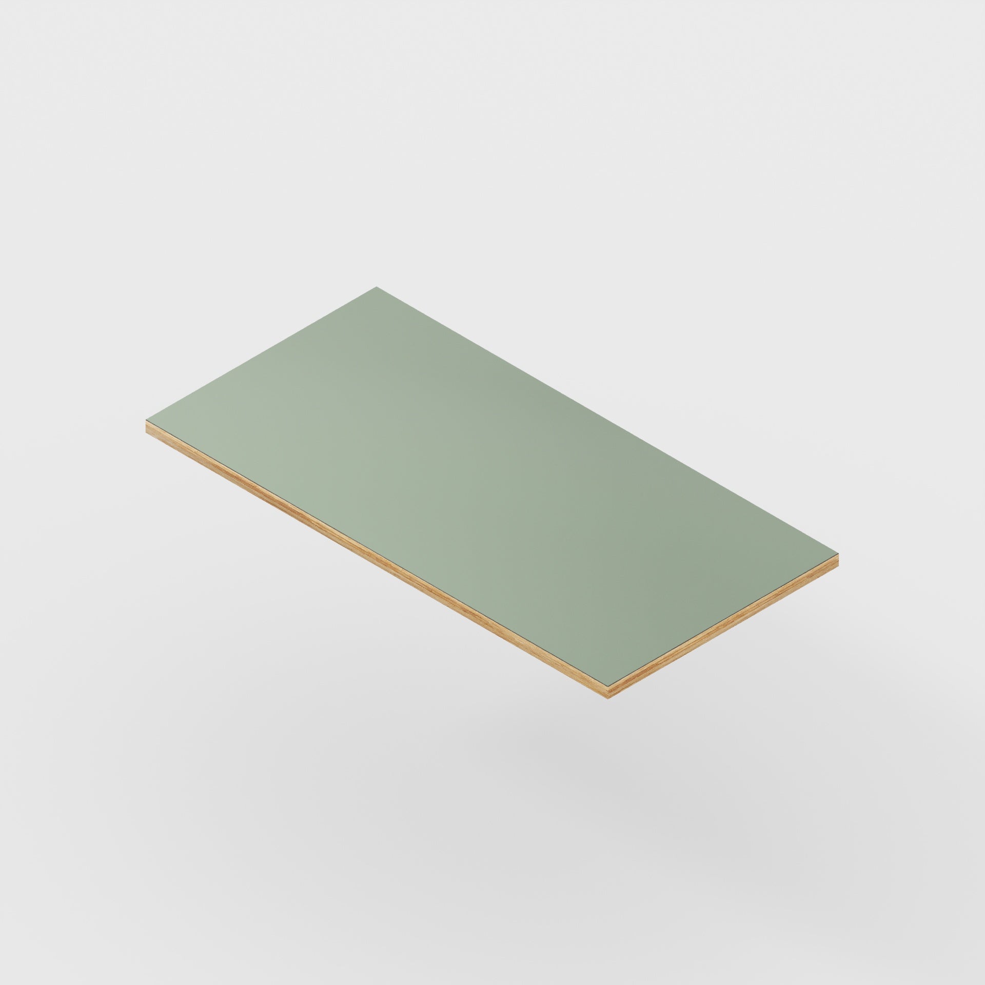 Plywood Desktop - Formica Green Slate - 1200(w) x 600(d) - 24mm