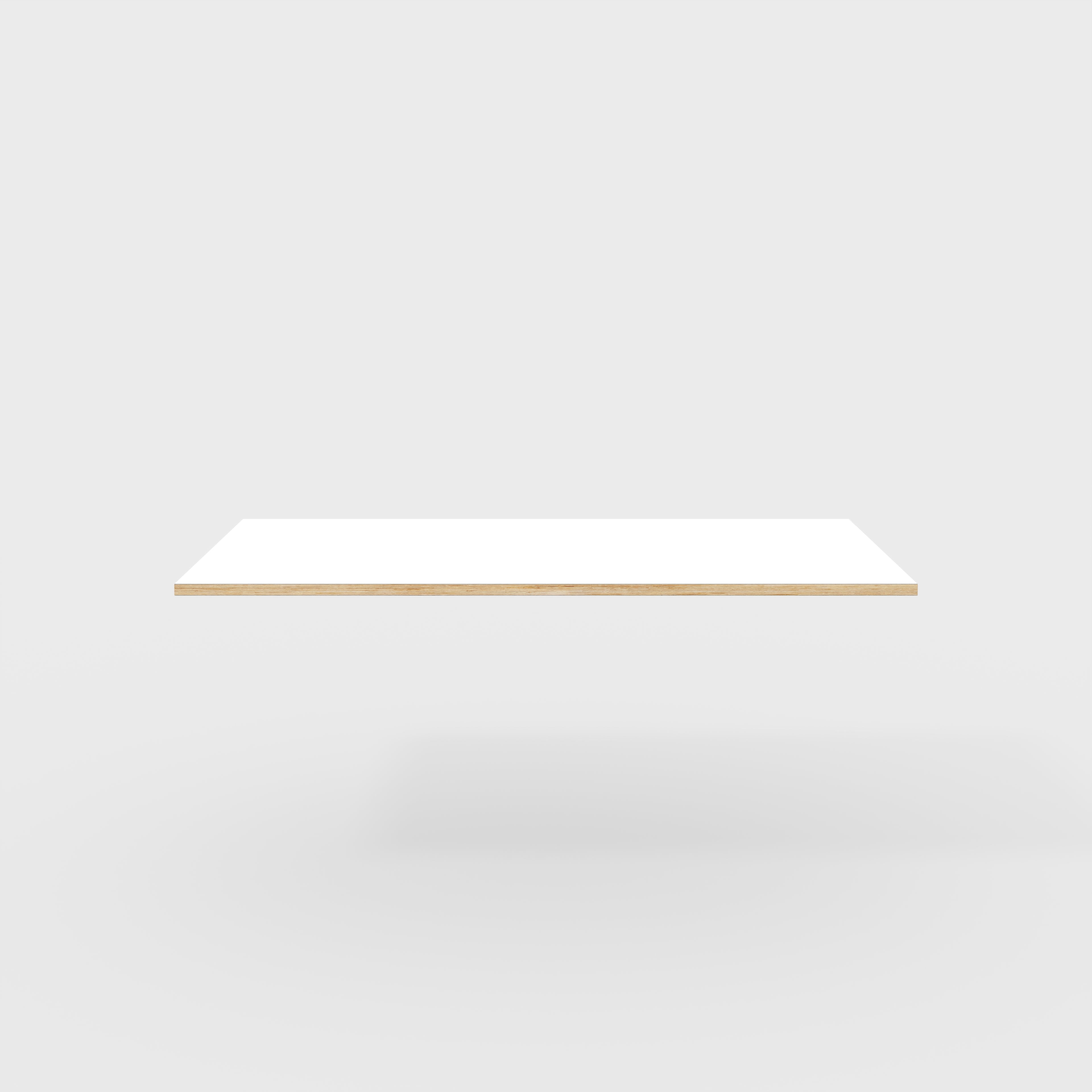Plywood Desktop - Formica White - 1600(w) x 800(d)