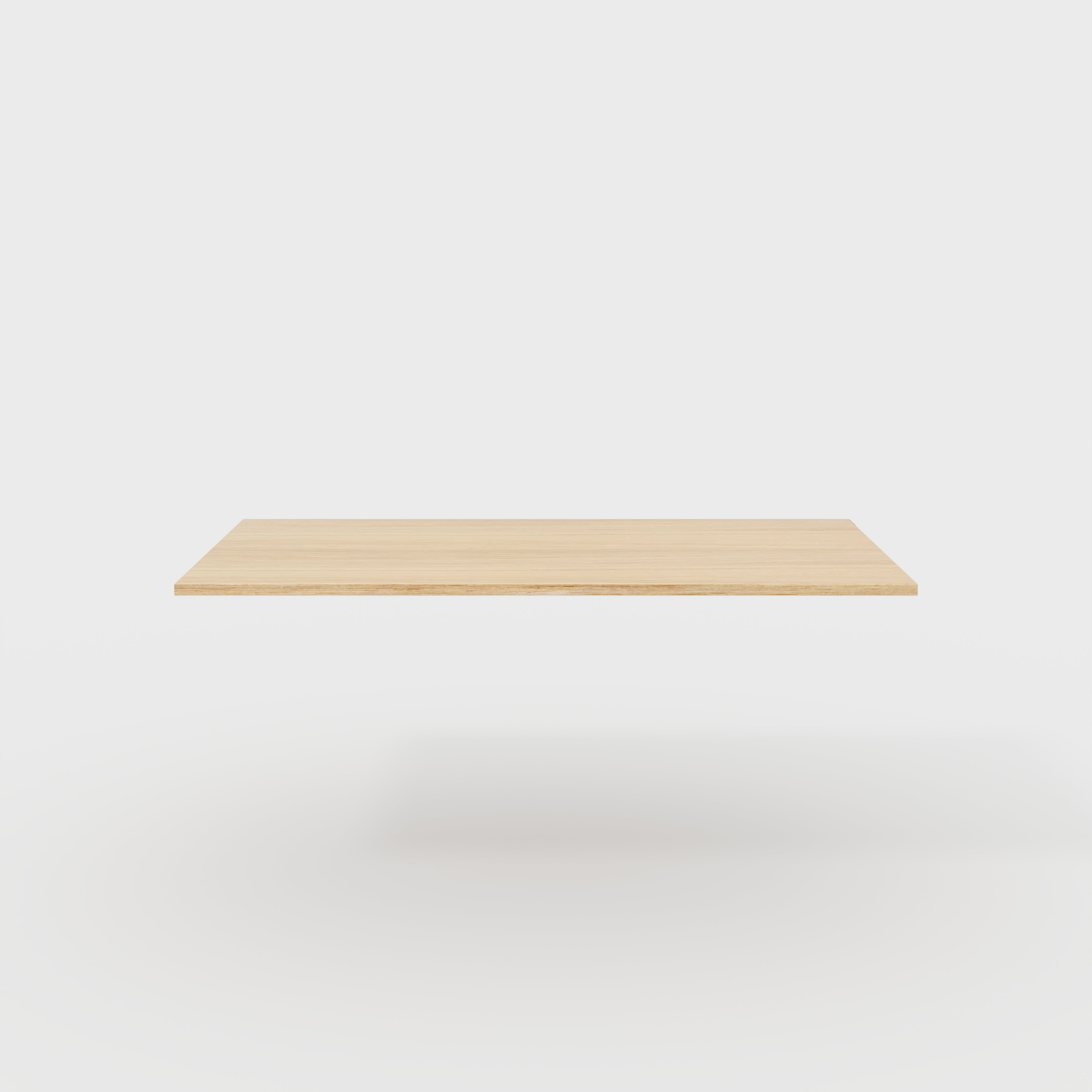 Plywood Desktop - Plywood Oak - 1600(w) x 800(d)