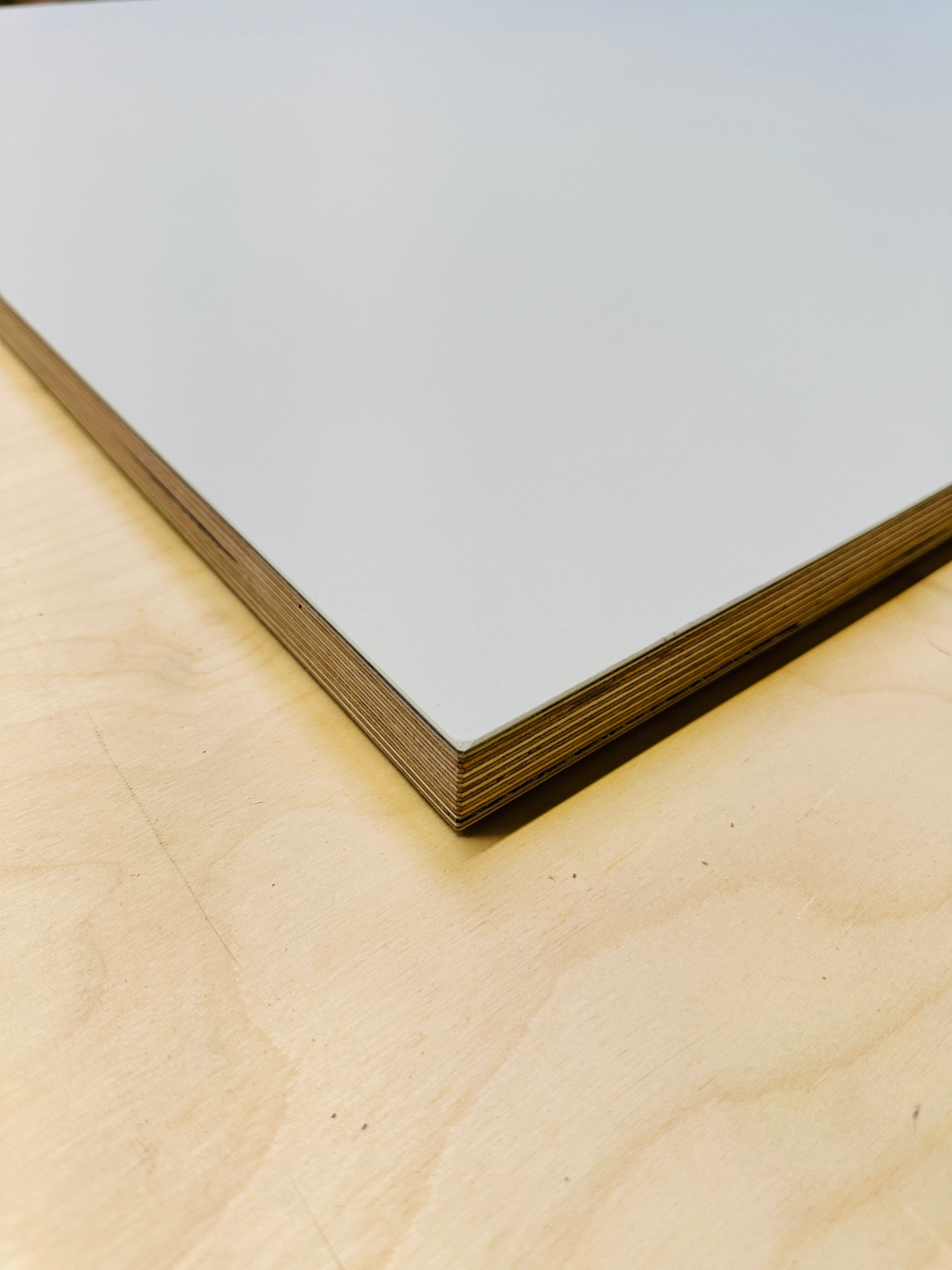 Plywood Tabletop - Forbo Mushroom - 2000(w) x 1100(d) - 24mm