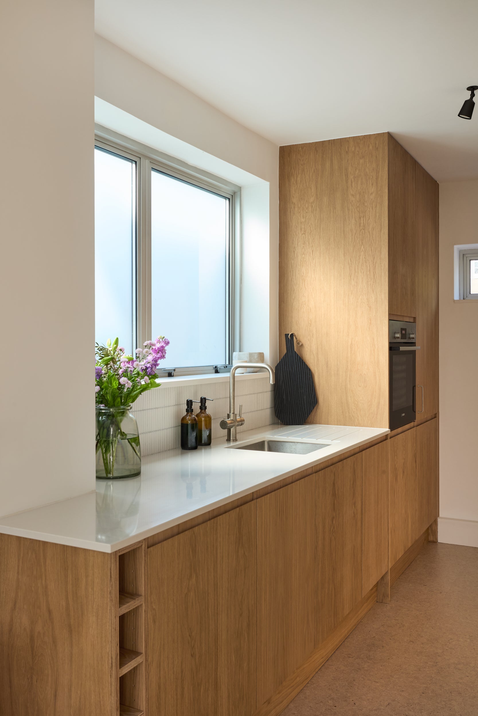 Howdens Kitchen Upgrade Oak Plywood