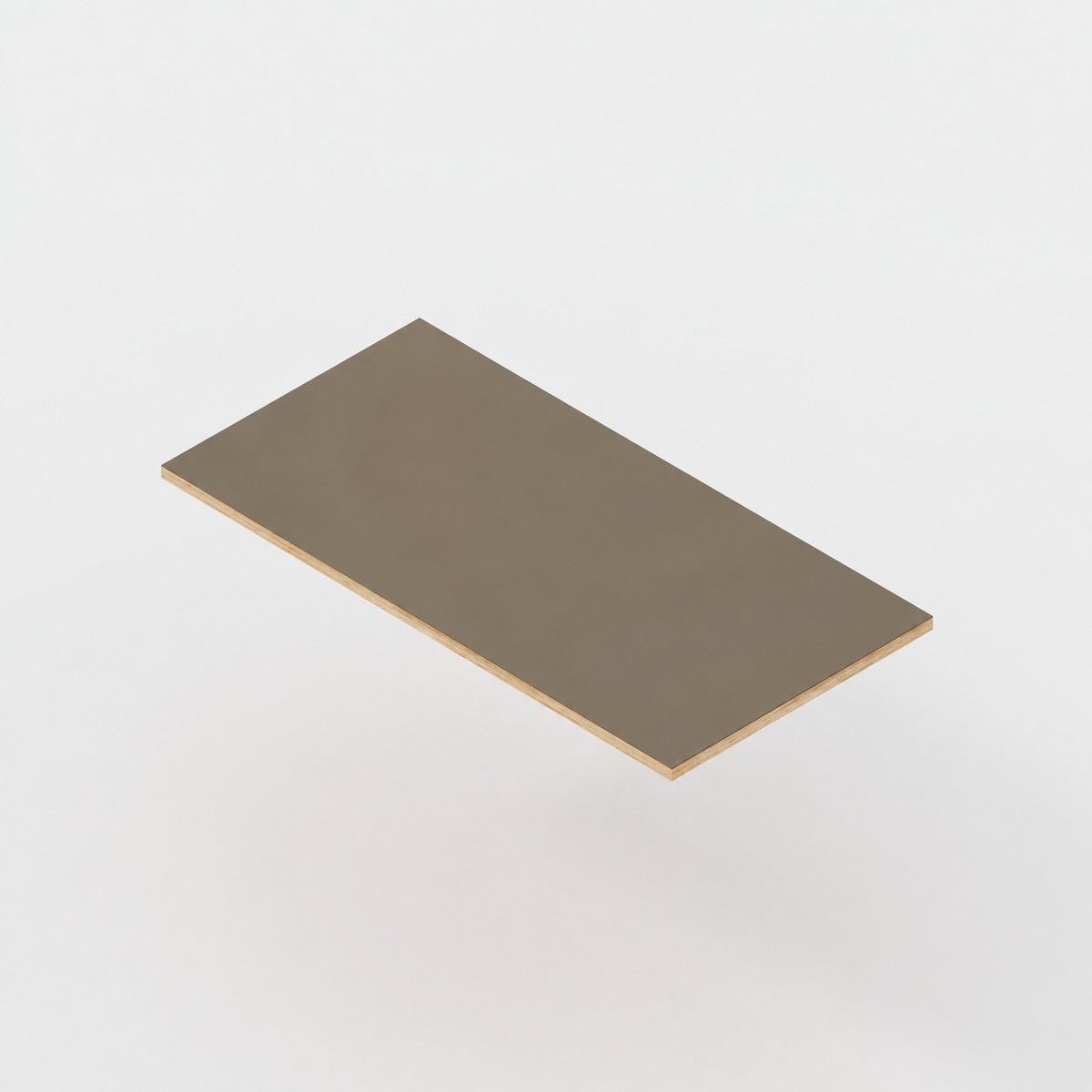 Plywood Desktop - Formica Earth - 1200(w) x 600(d) - 24mm