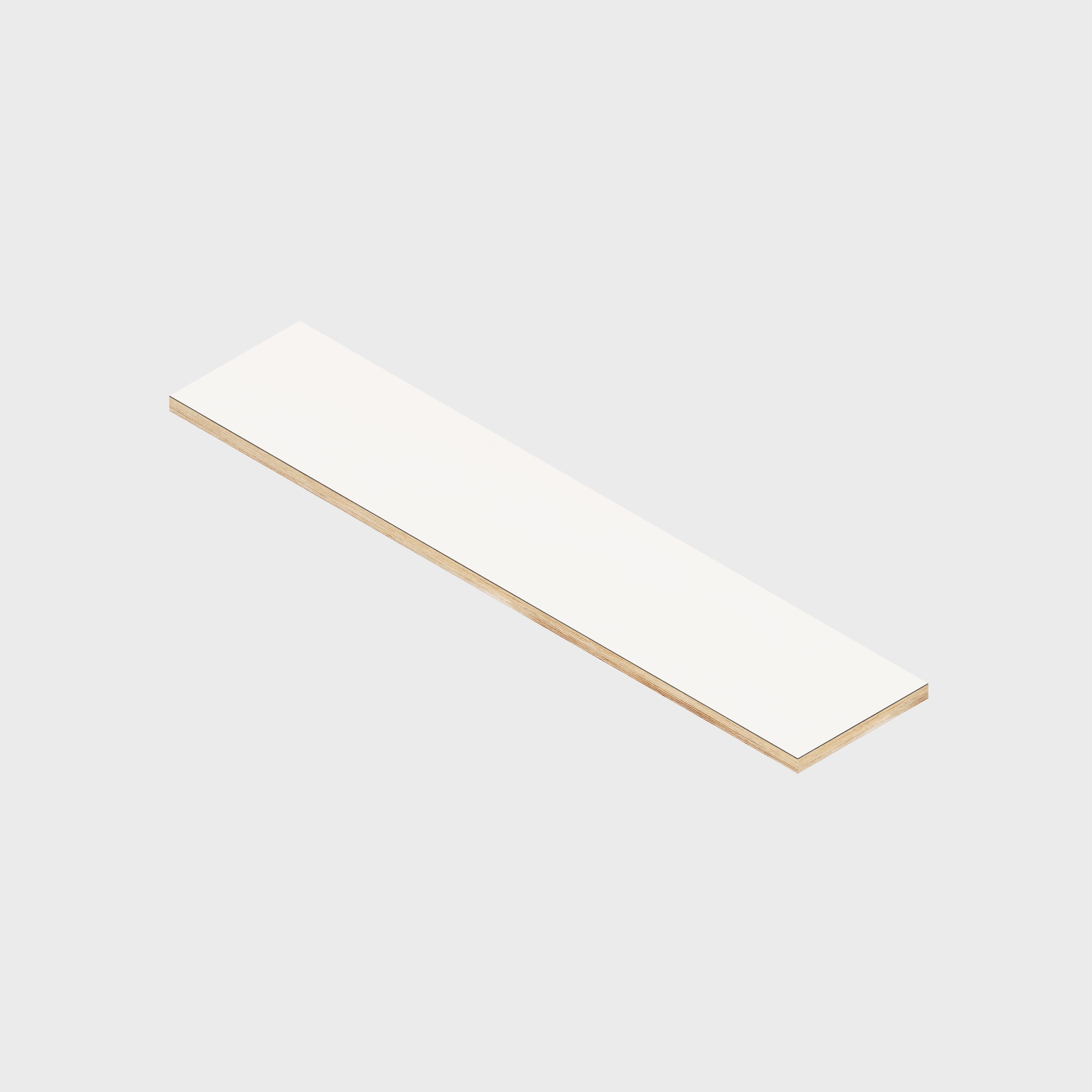 Plywood Shelf - Formica Surf - 1200(w) x 250(d) - 24mm
