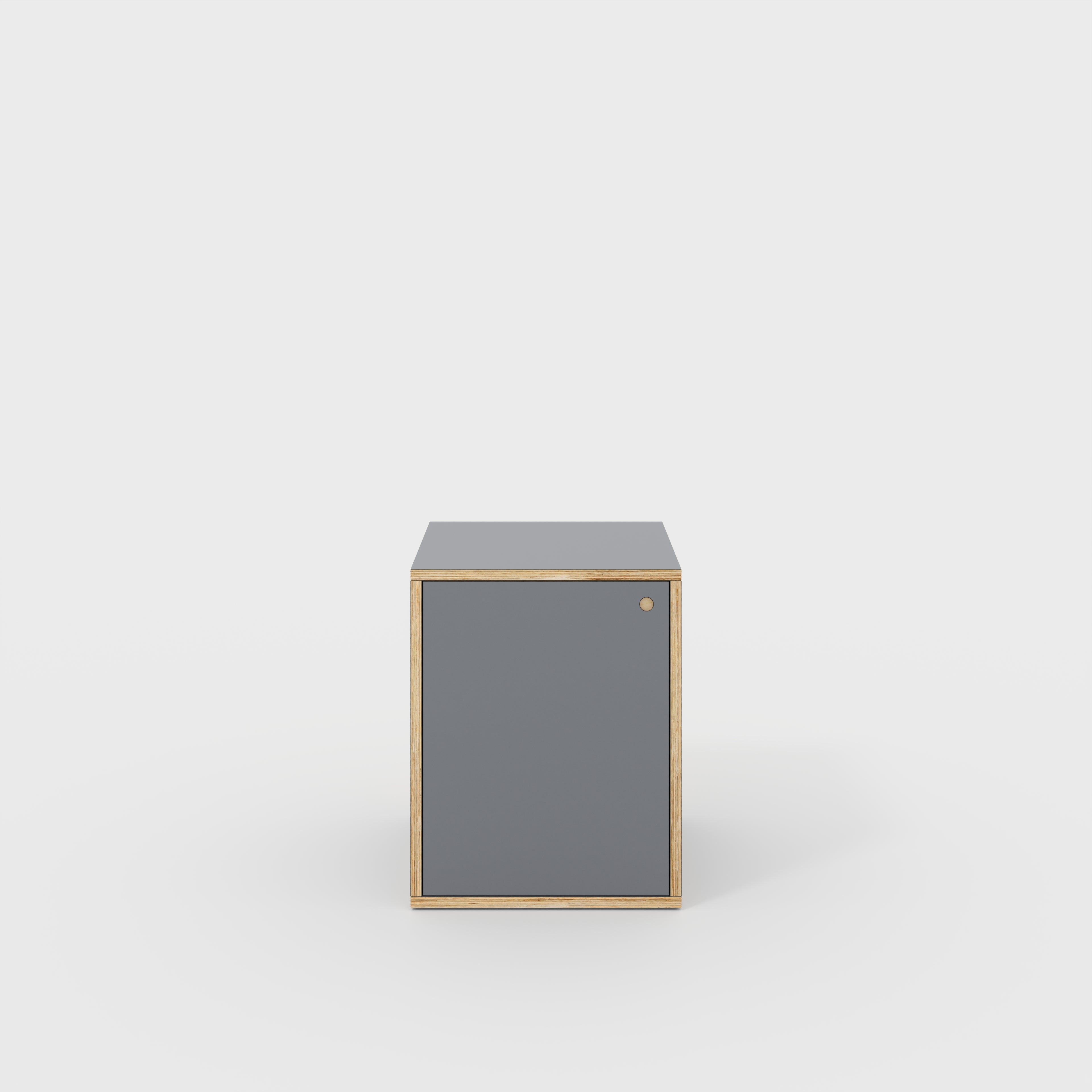 Plywood Storage with Doors - Formica Tornado Grey - 600(w) x 600(d) x 750(h)