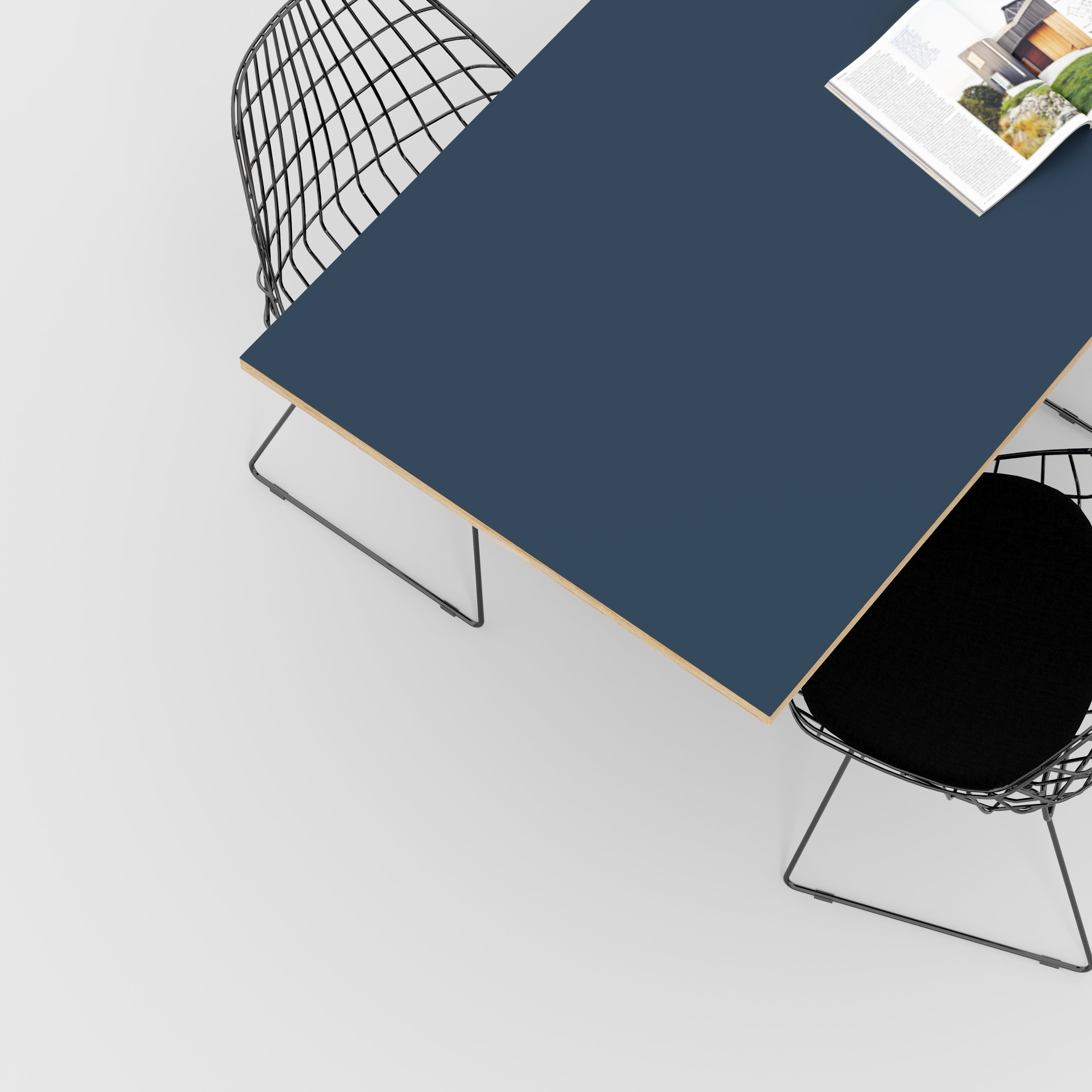 Plywood Tabletop - Formica Night Sea Blue - 1600(w) x 800(d)