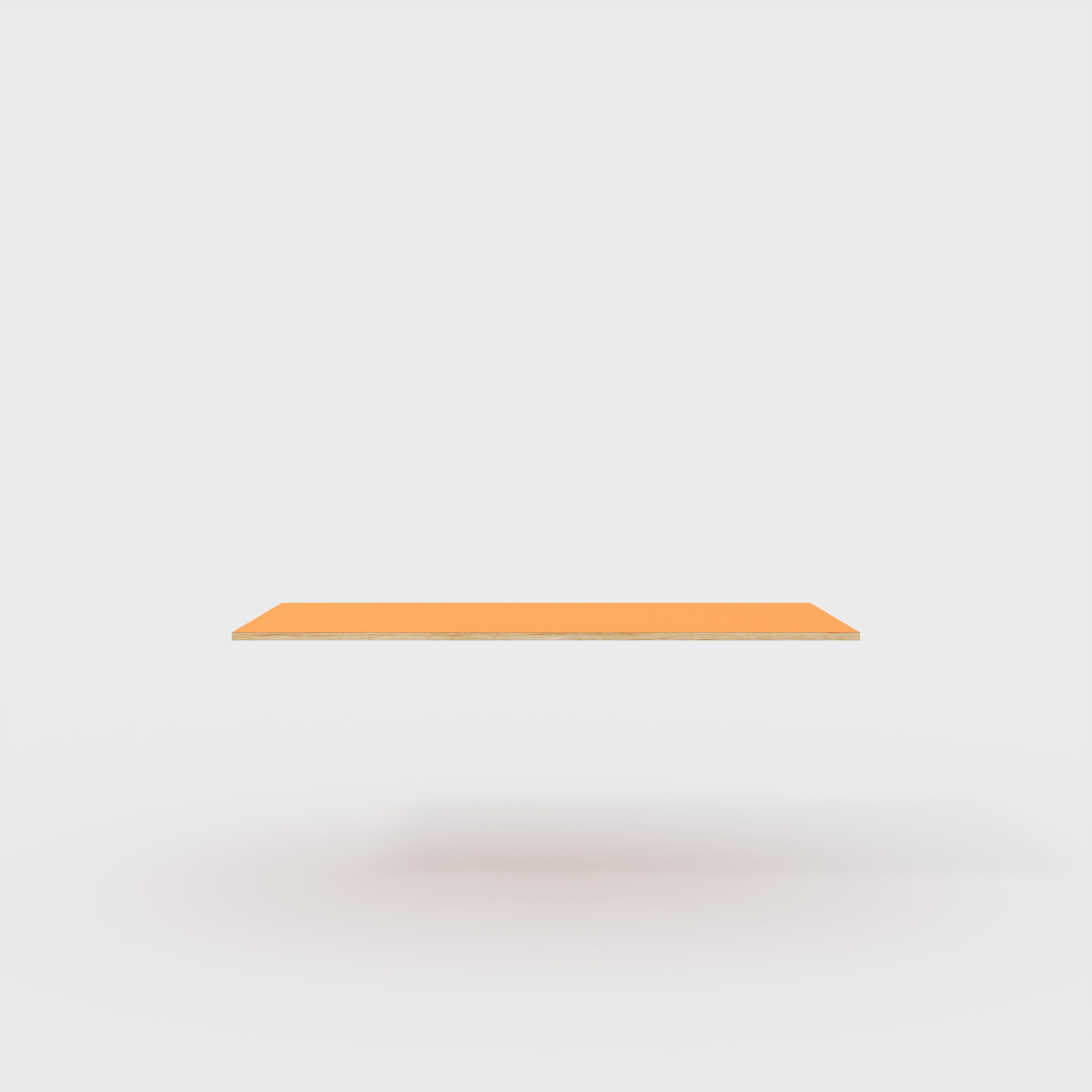 Plywood Tabletop - Formica Levante Orange - 2000(w) x 1000(d)