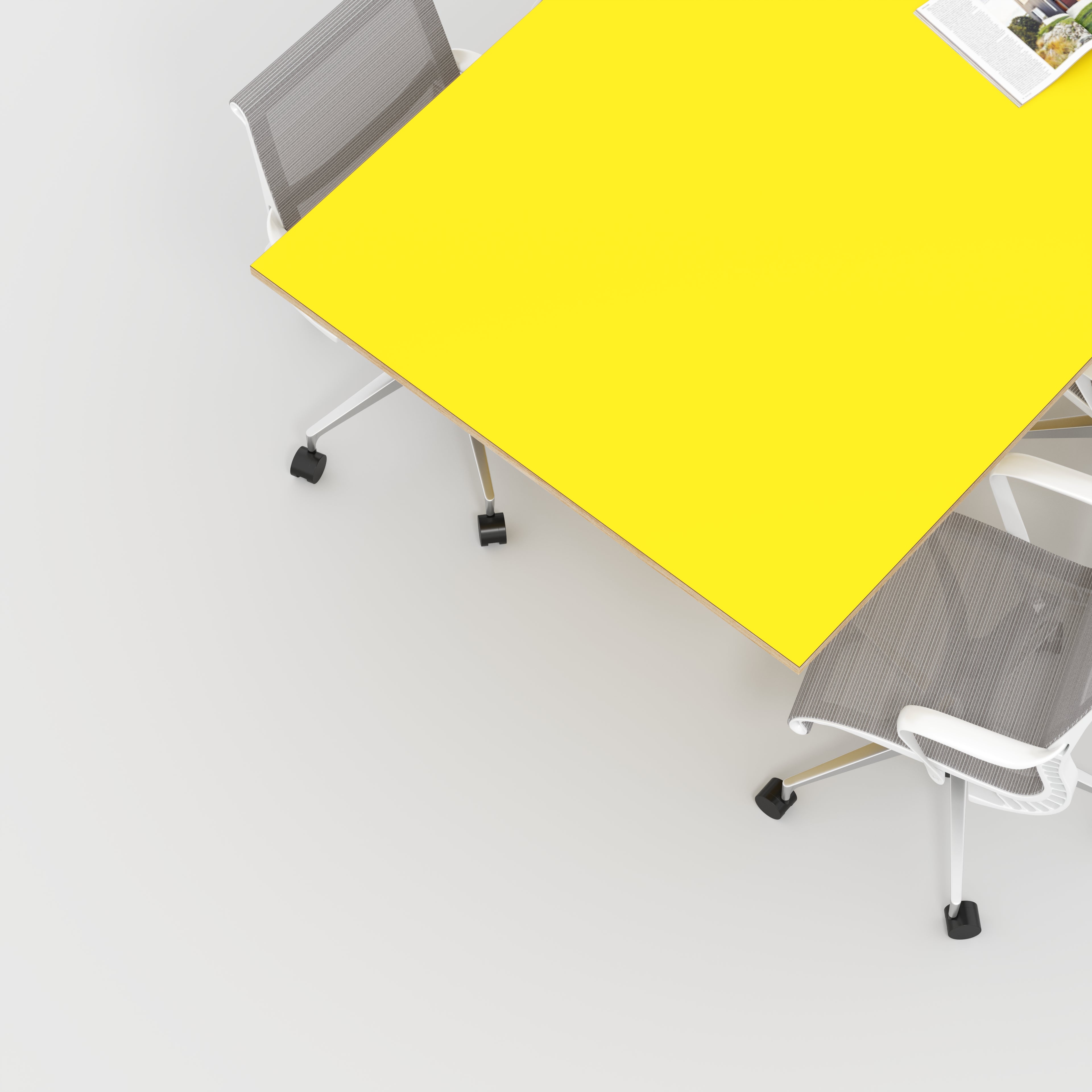 Plywood Tabletop - Formica Chrome Yellow - 2400(w) x 1200(d)