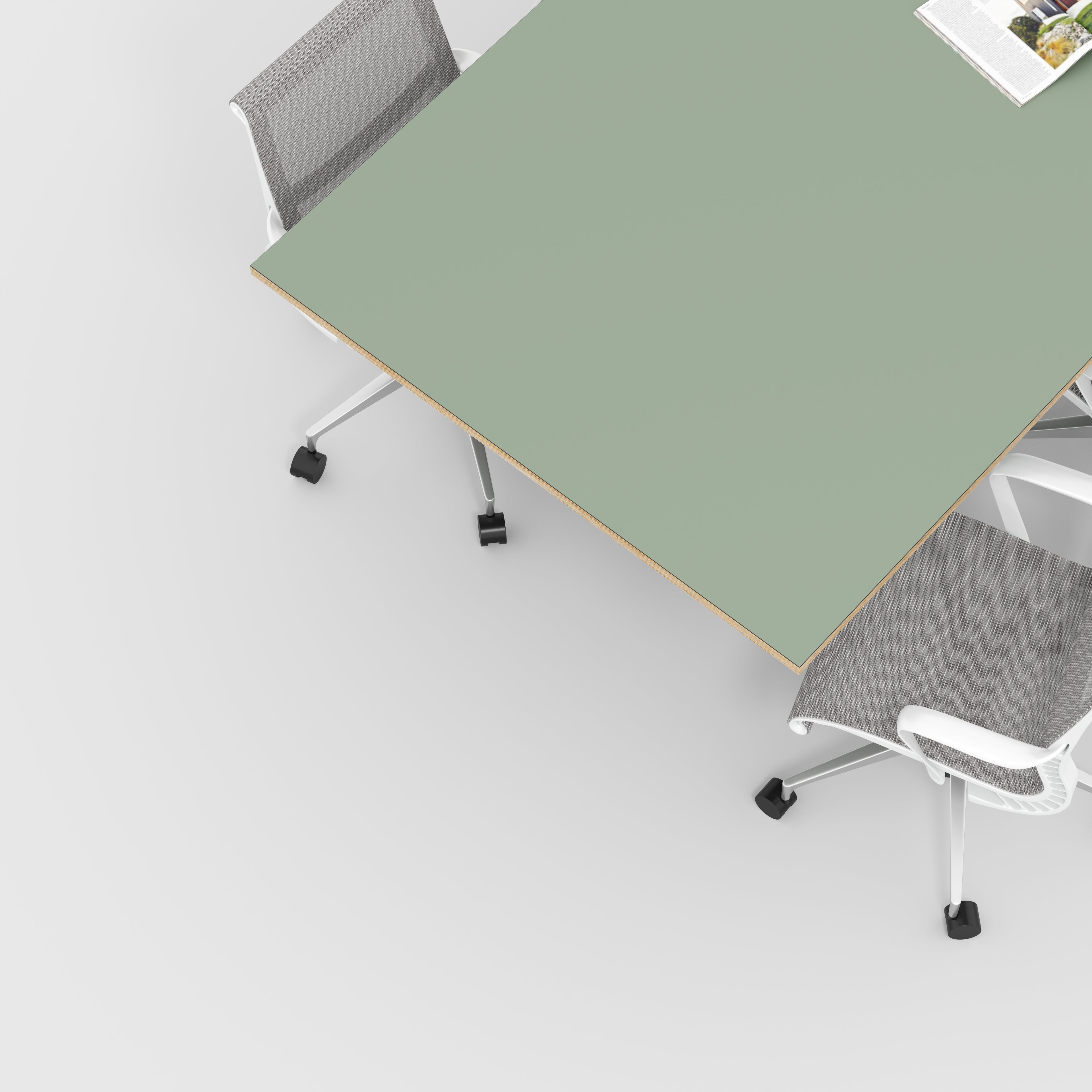 Plywood Tabletop - Formica Green Slate - 2400(w) x 1200(d)