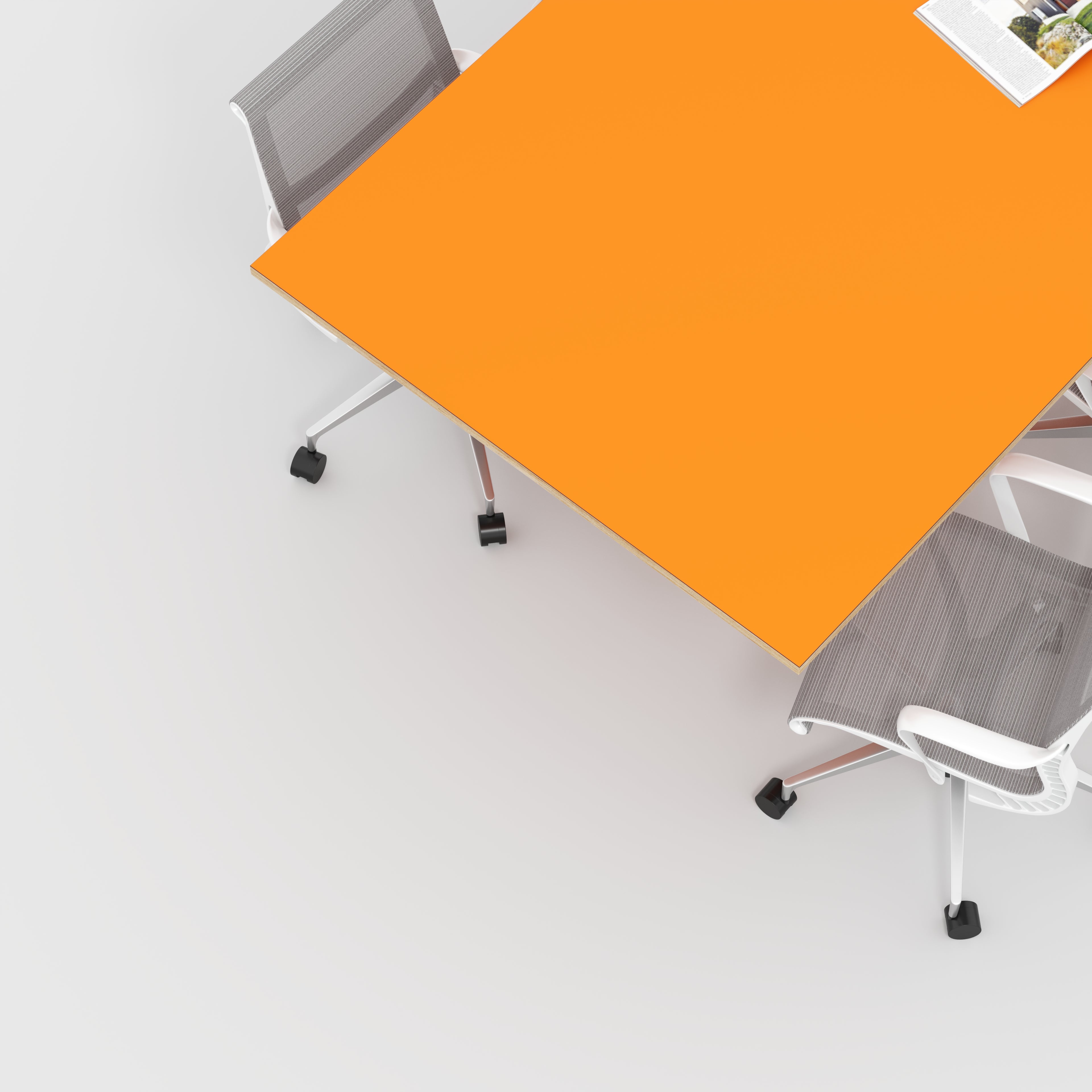 Plywood Tabletop - Formica Levante Orange - 2400(w) x 1200(d)