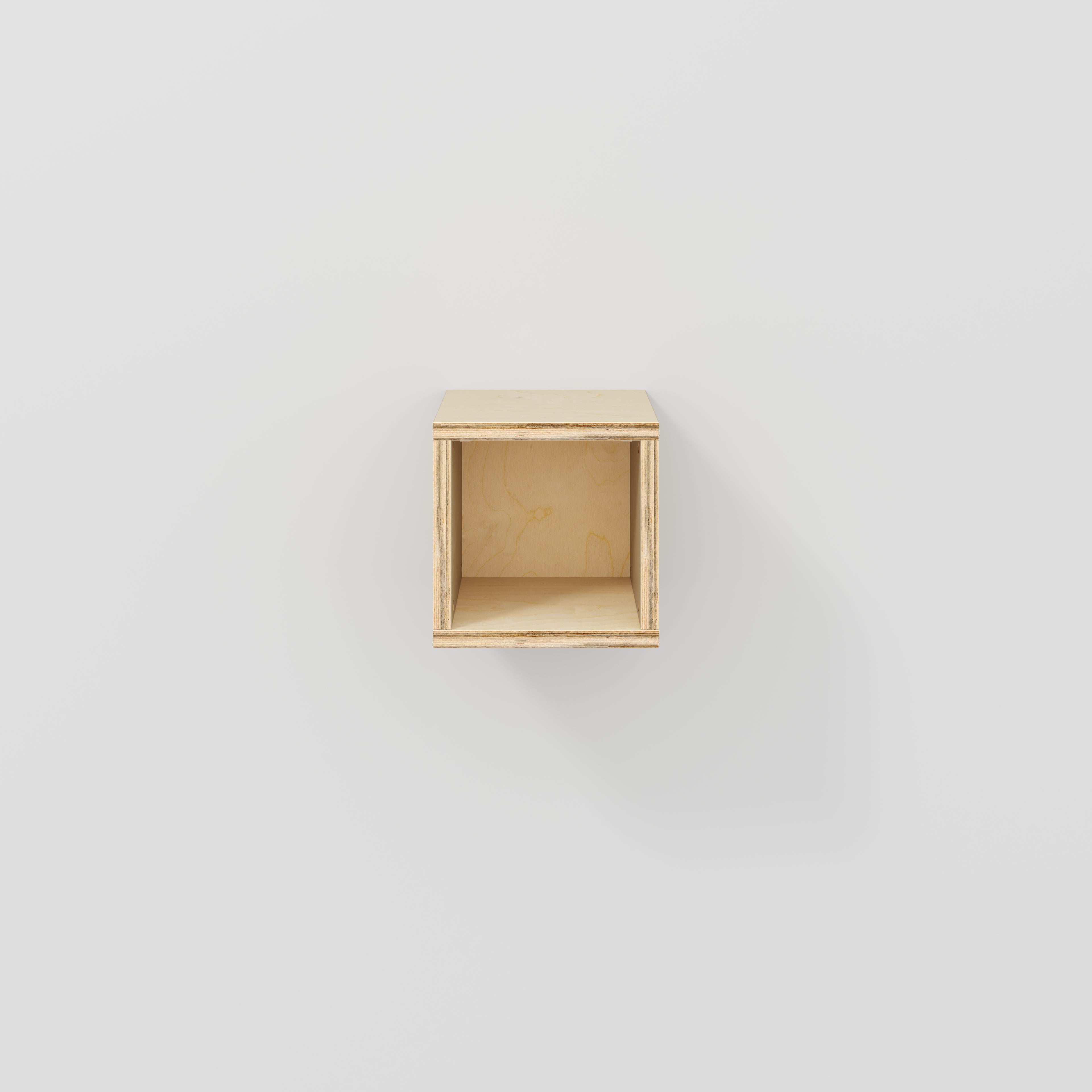 Wall Hung Box Storage - Plywood Birch - 300(w) x 300(d) x 300(h)