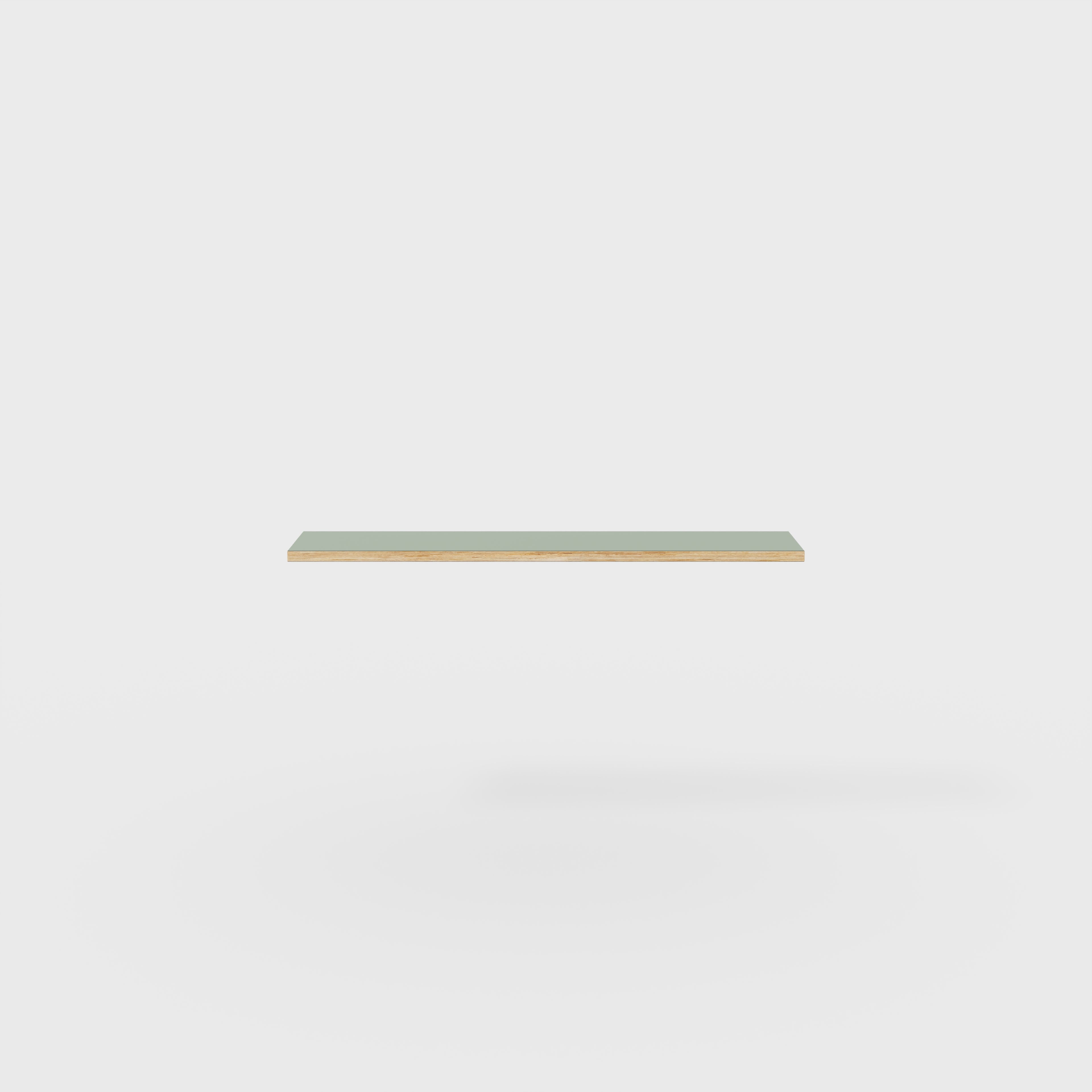 Plywood Shelf - Formica Green Slate - 1600(w) x 250(d)