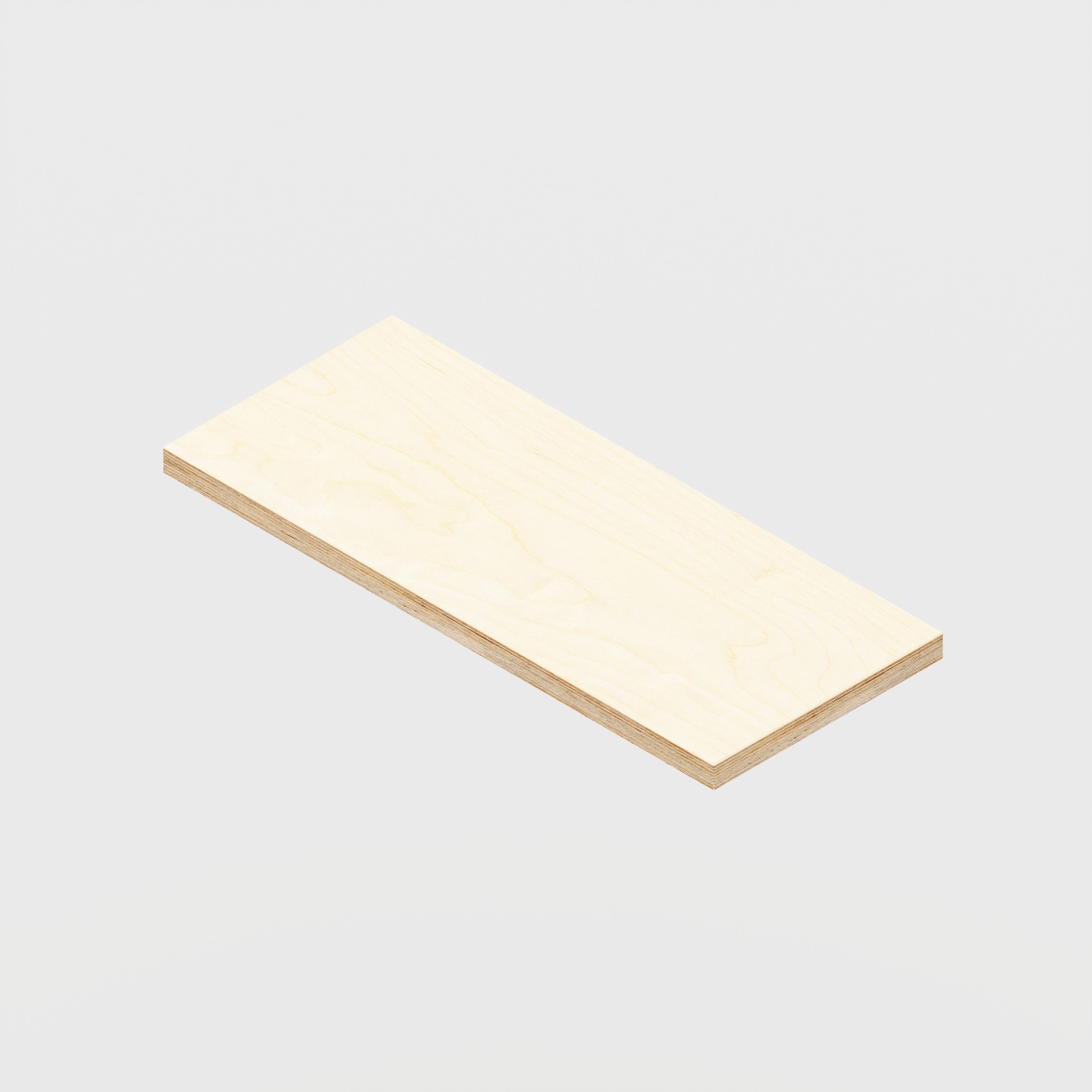 Plywood Shelf - Plywood Birch - 600(w) x 250(d) - 24mm