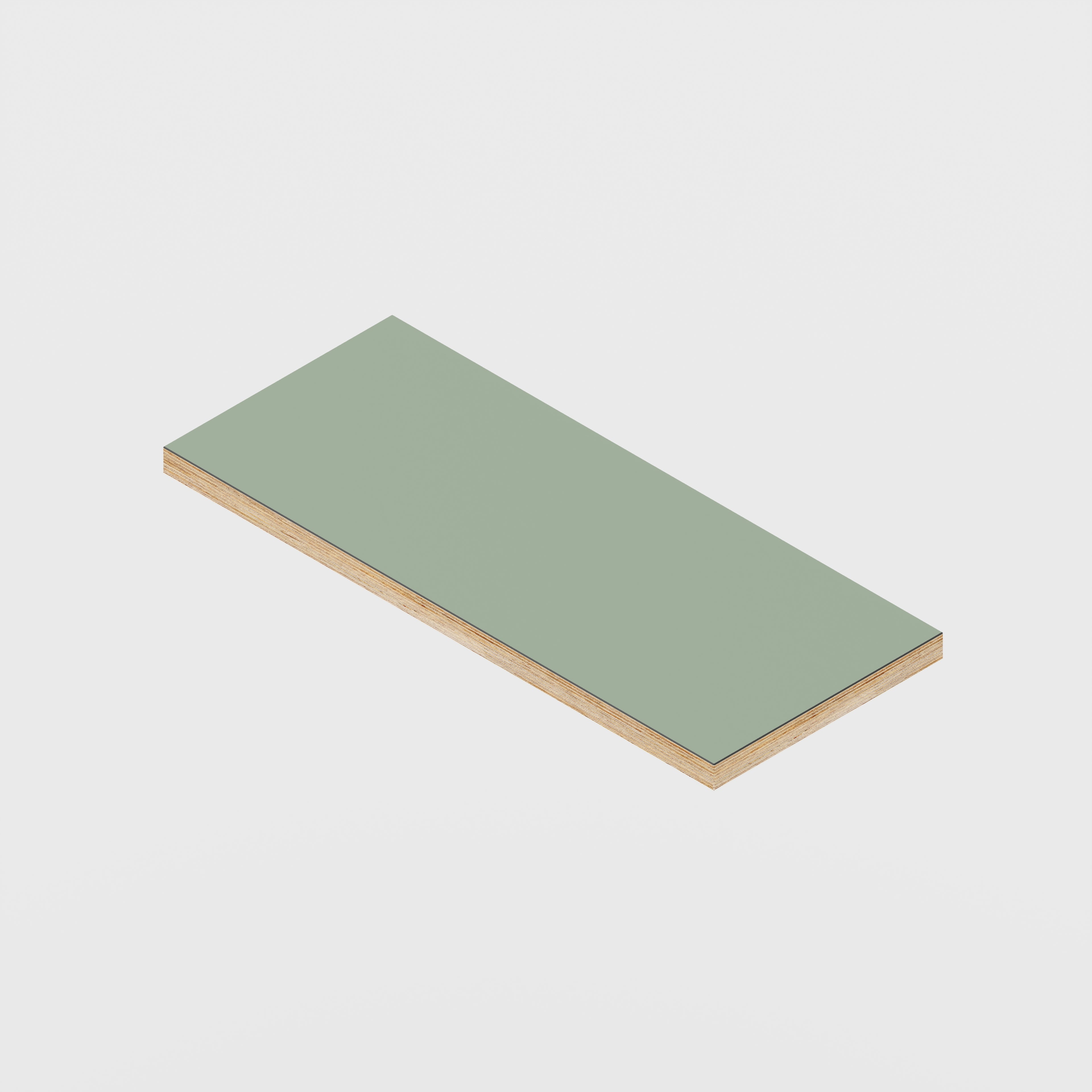 Shelf - Formica Green Slate - 600(w) x 250(d)