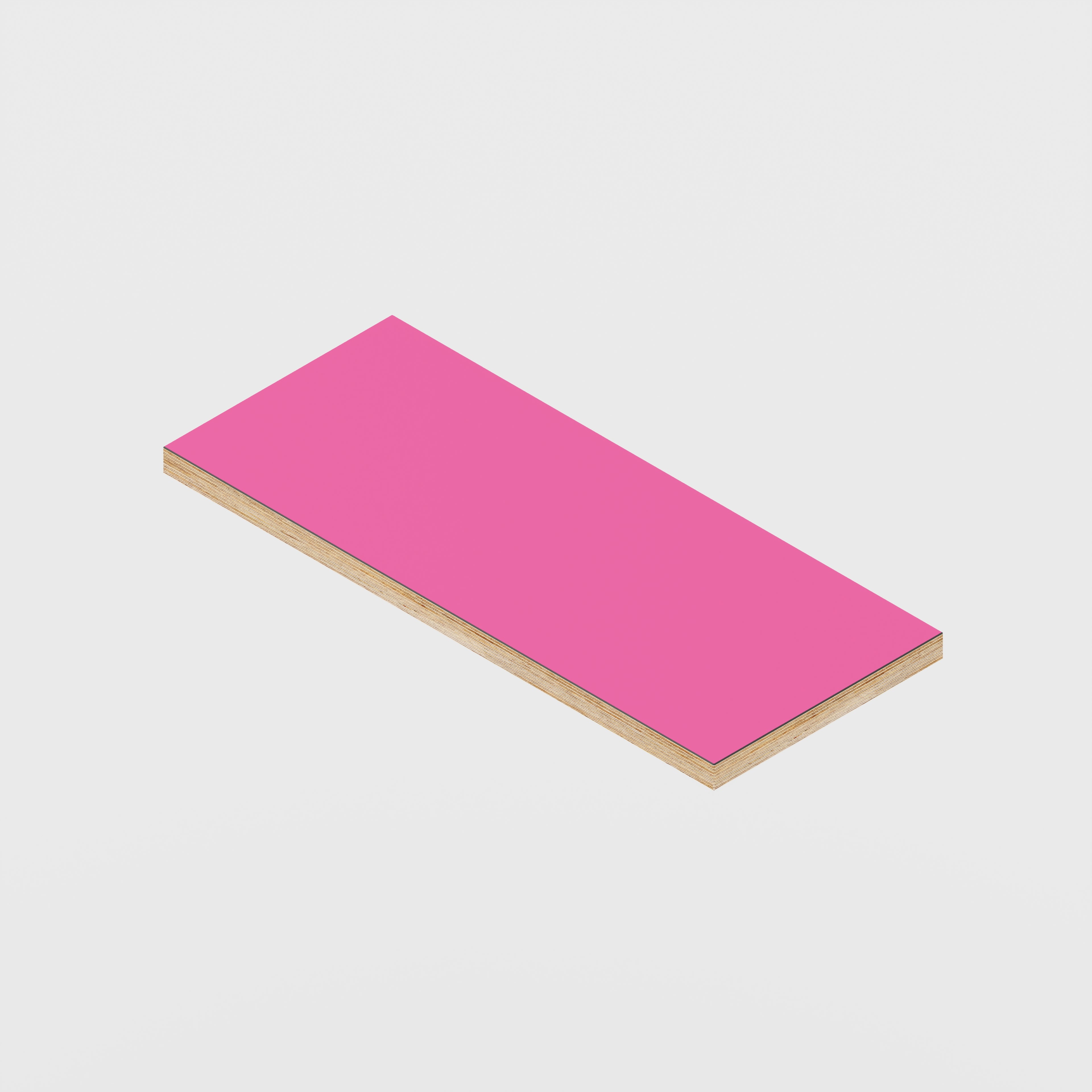 Shelf - Formica Juicy Pink - 600(w) x 250(d)