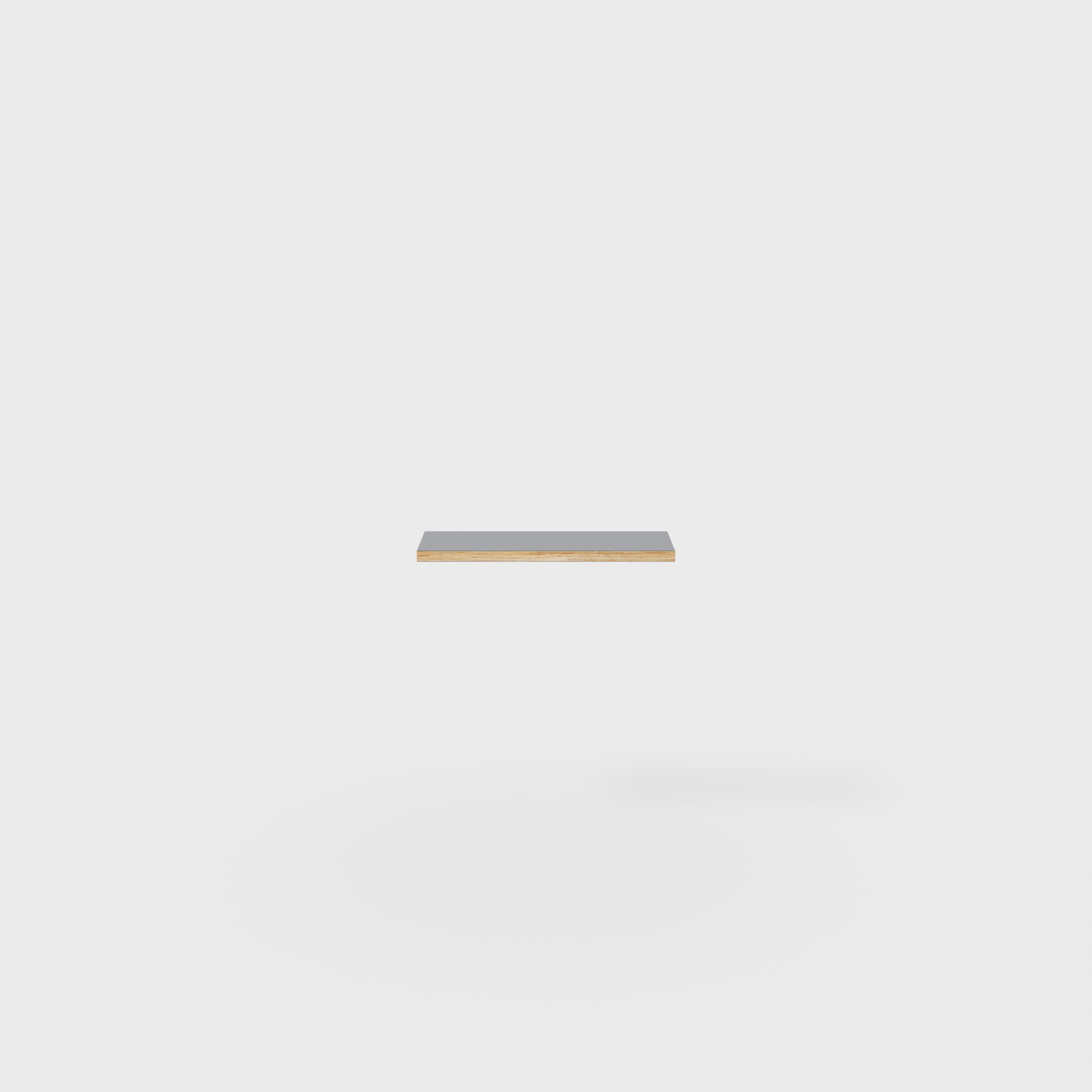 Plywood Shelf - Formica Tornado Grey - 600(w) x 250(d)