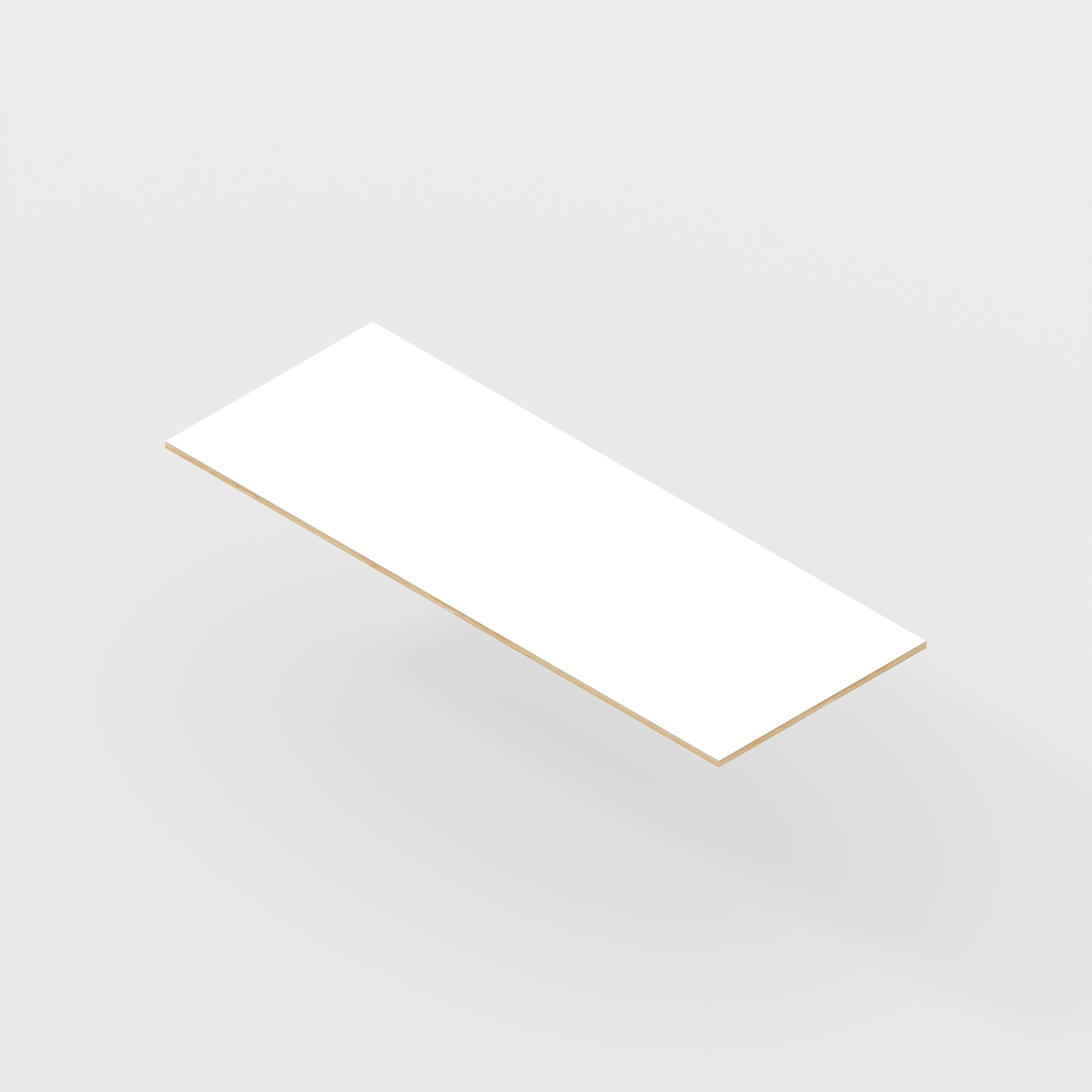 Plywood Worktop - Formica White - 2400(w) x 900(d)