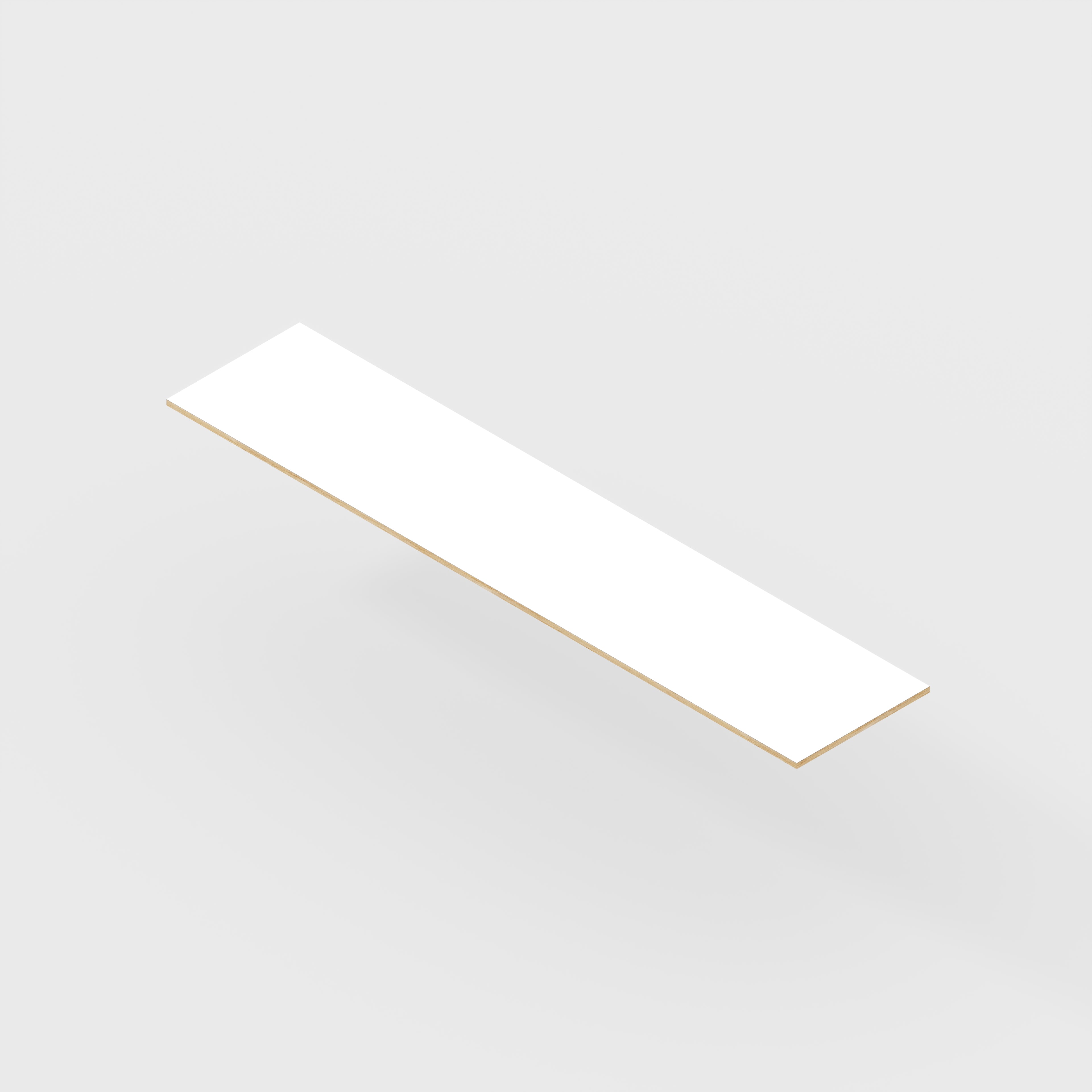 Plywood Worktop - Formica White - 3000(w) x 635(d)