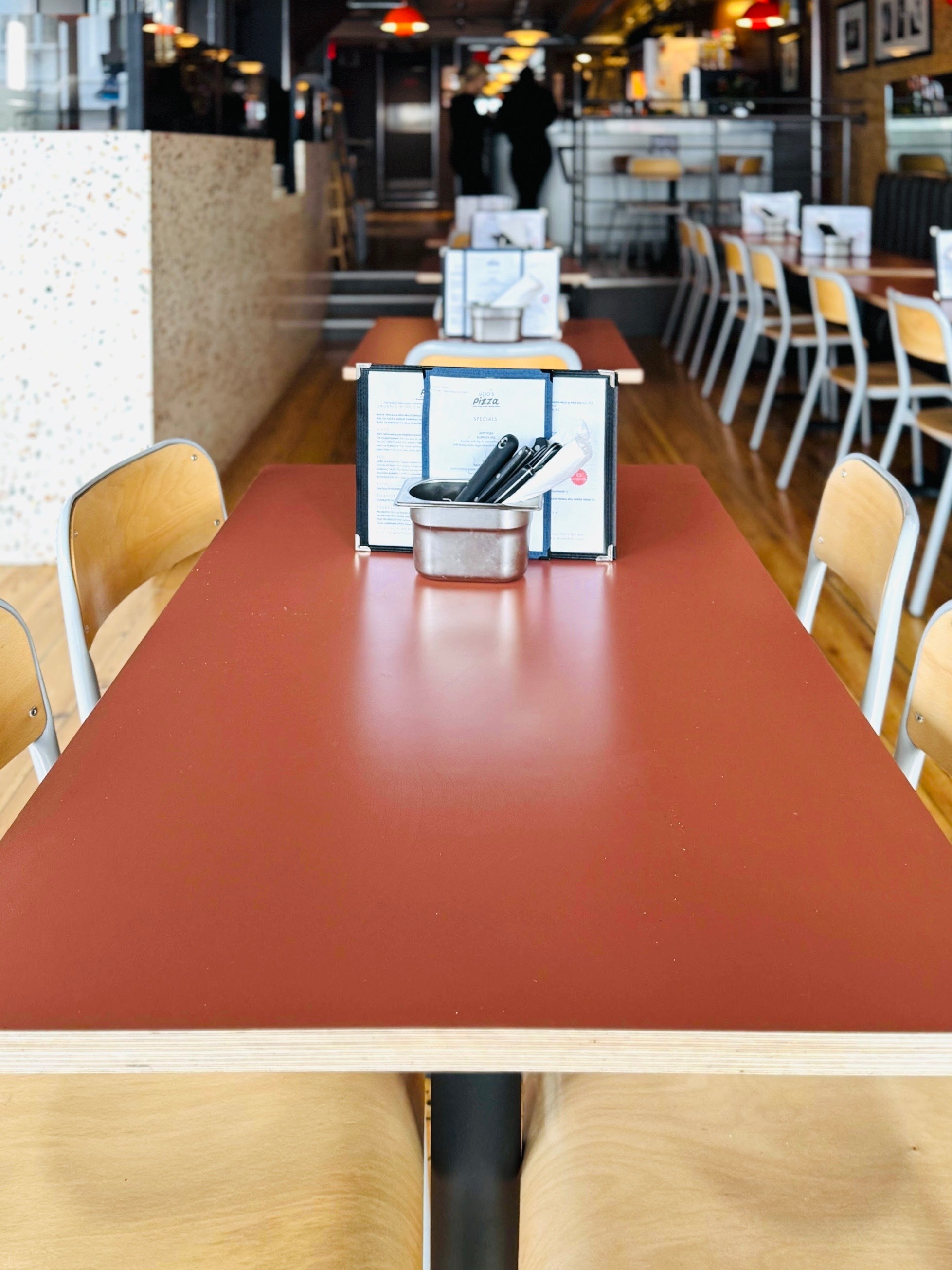 cafe tables and seating