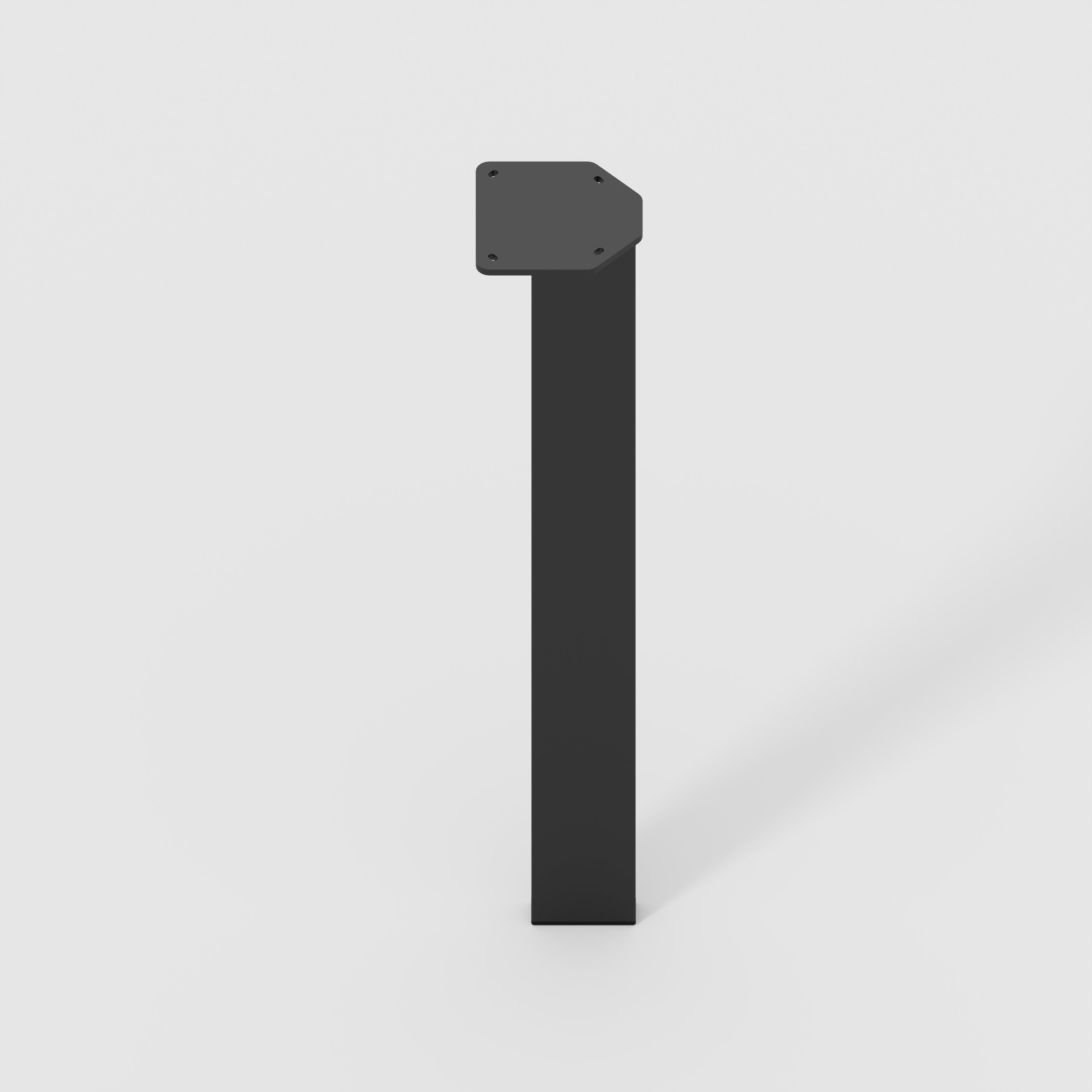 Desk/Table Legs - Rectangular Single Pin