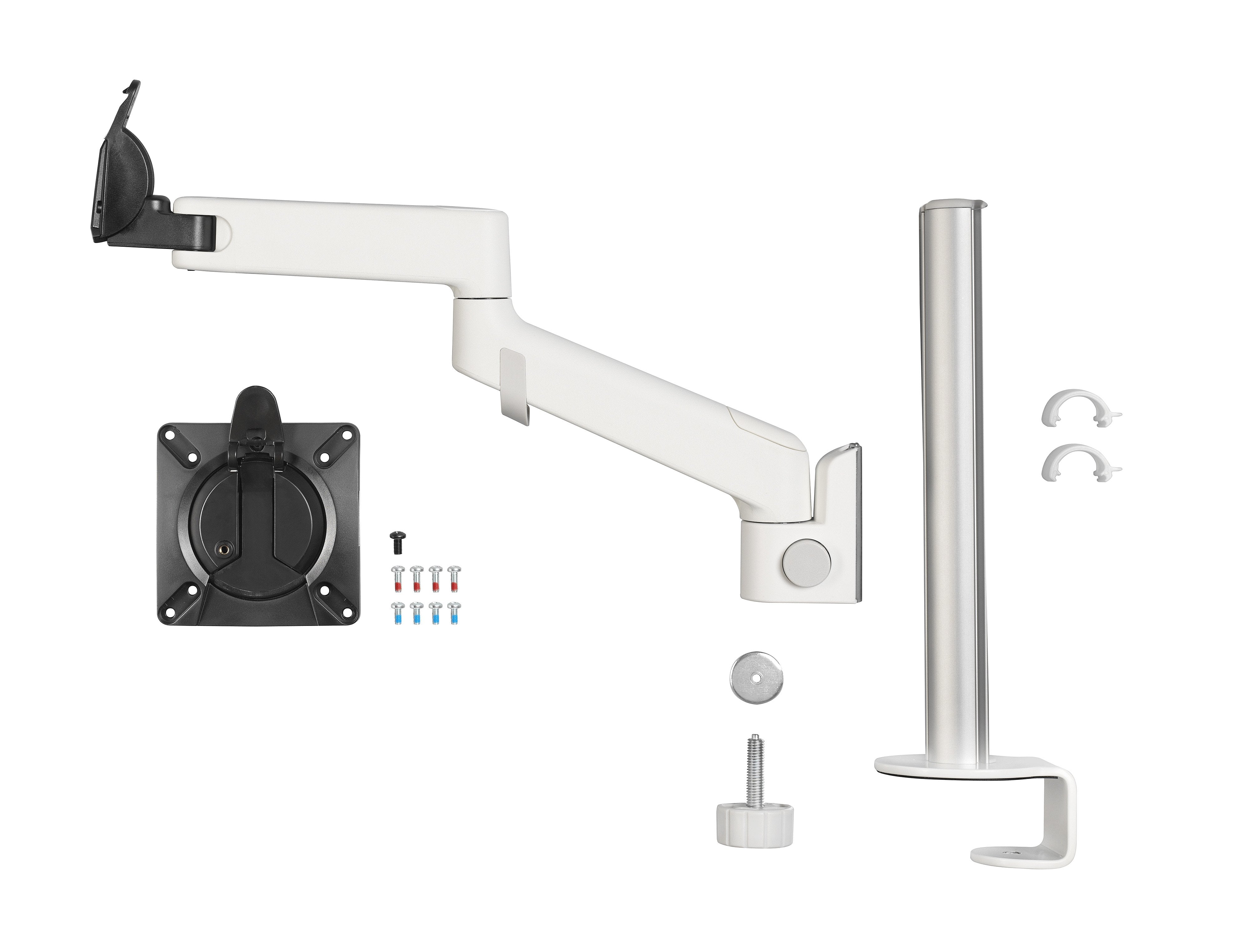 Lima - Single Monitor Arm - White