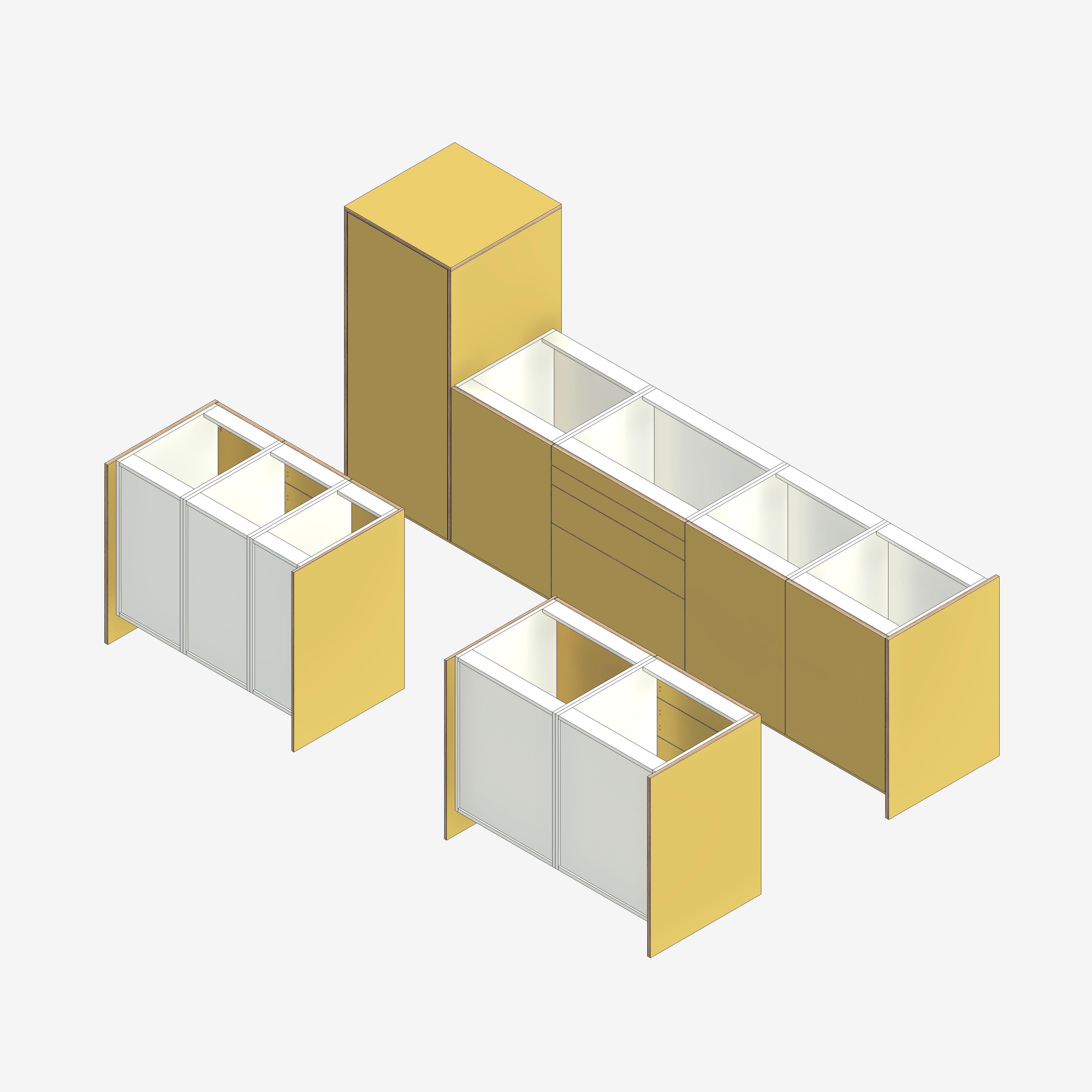 IKEA Custom Plywood Kitchen METOD