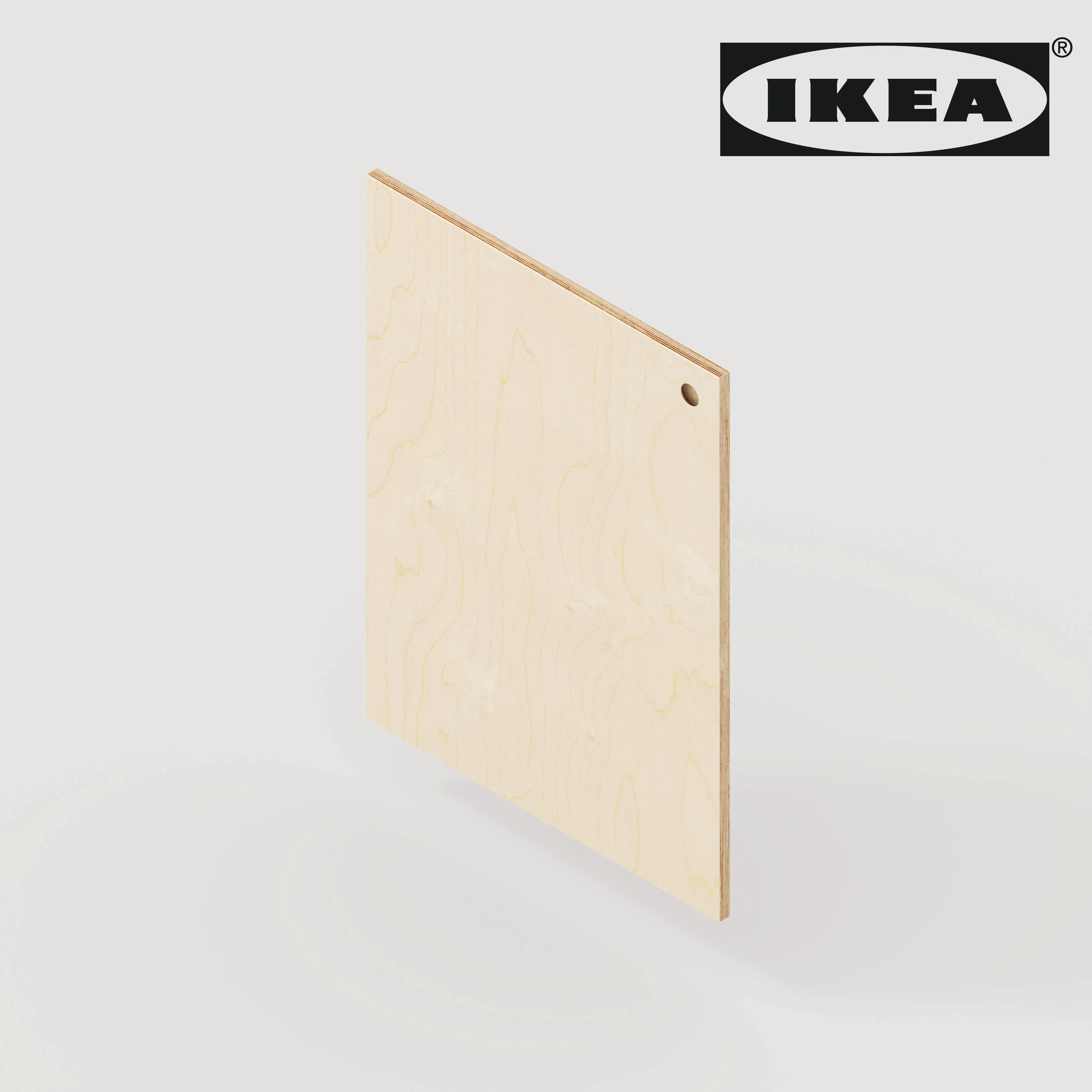 Custom Plywood Door Front for IKEA Kitchens