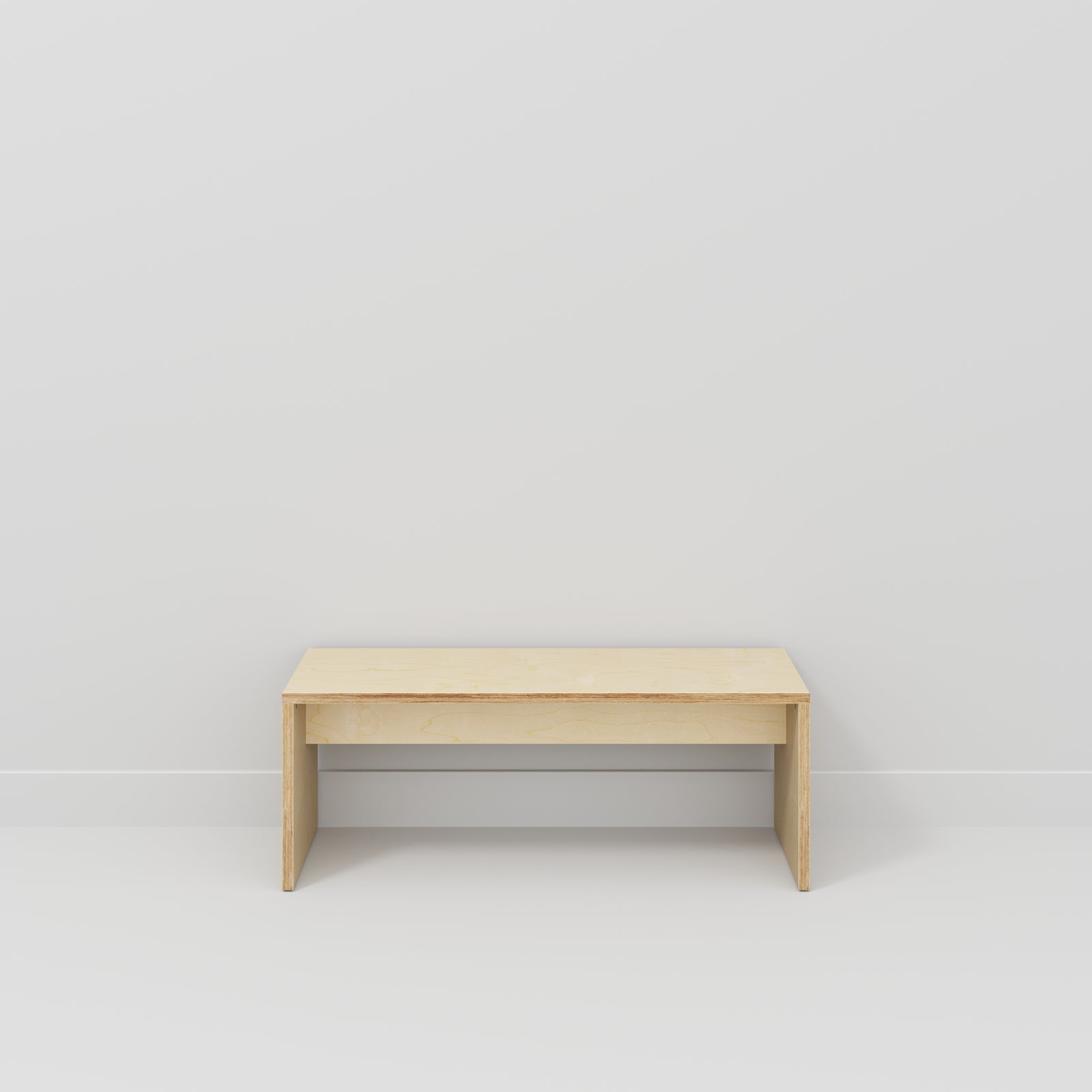 Custom Made to Measure Plywood Bench Seat with Solid Sides