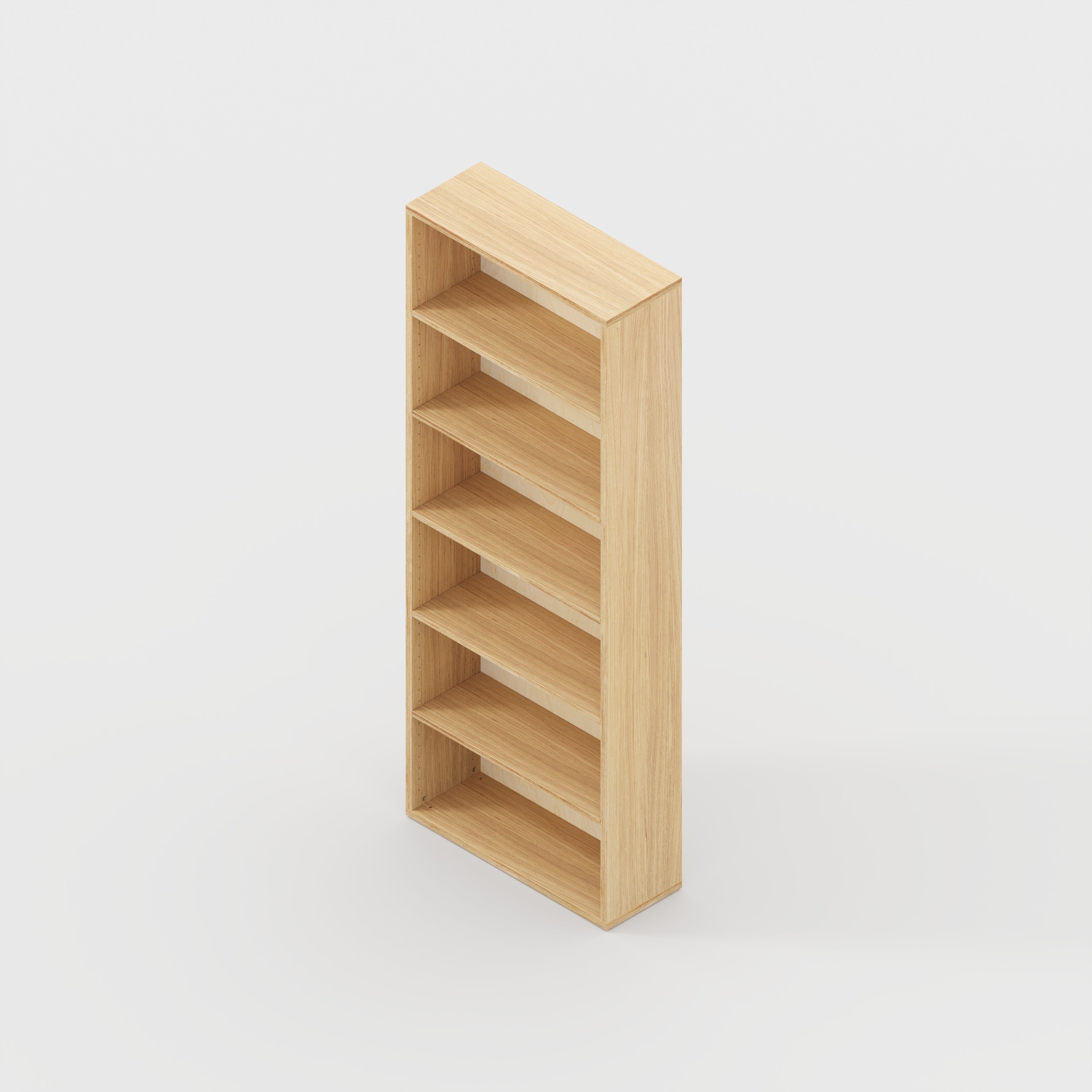 Bookshelves - Plywood Oak - 800(w) x 300(d) x 2100(h)