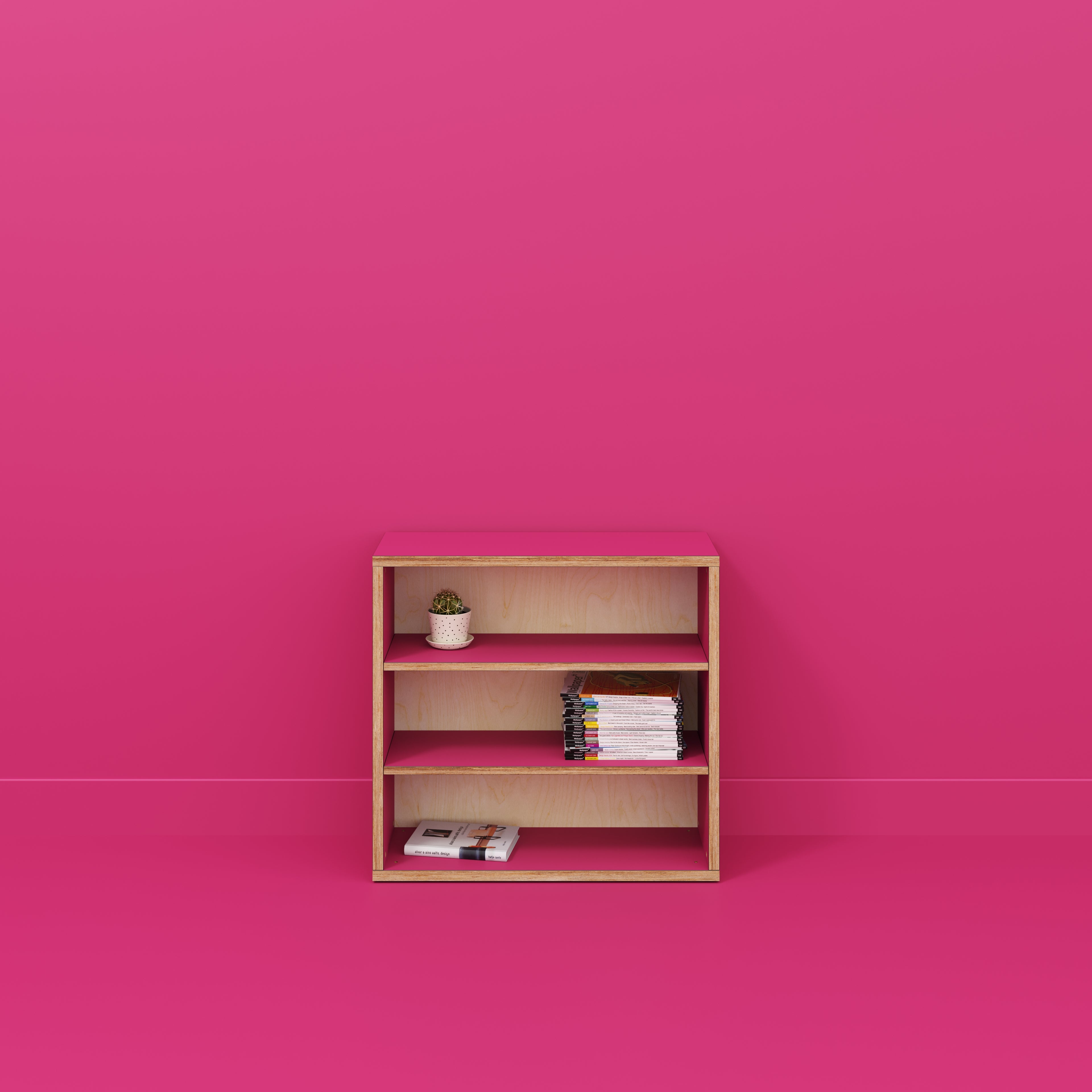 Bookshelves - Formica Juicy Pink - 800(w) x 300(d) x 750(h)