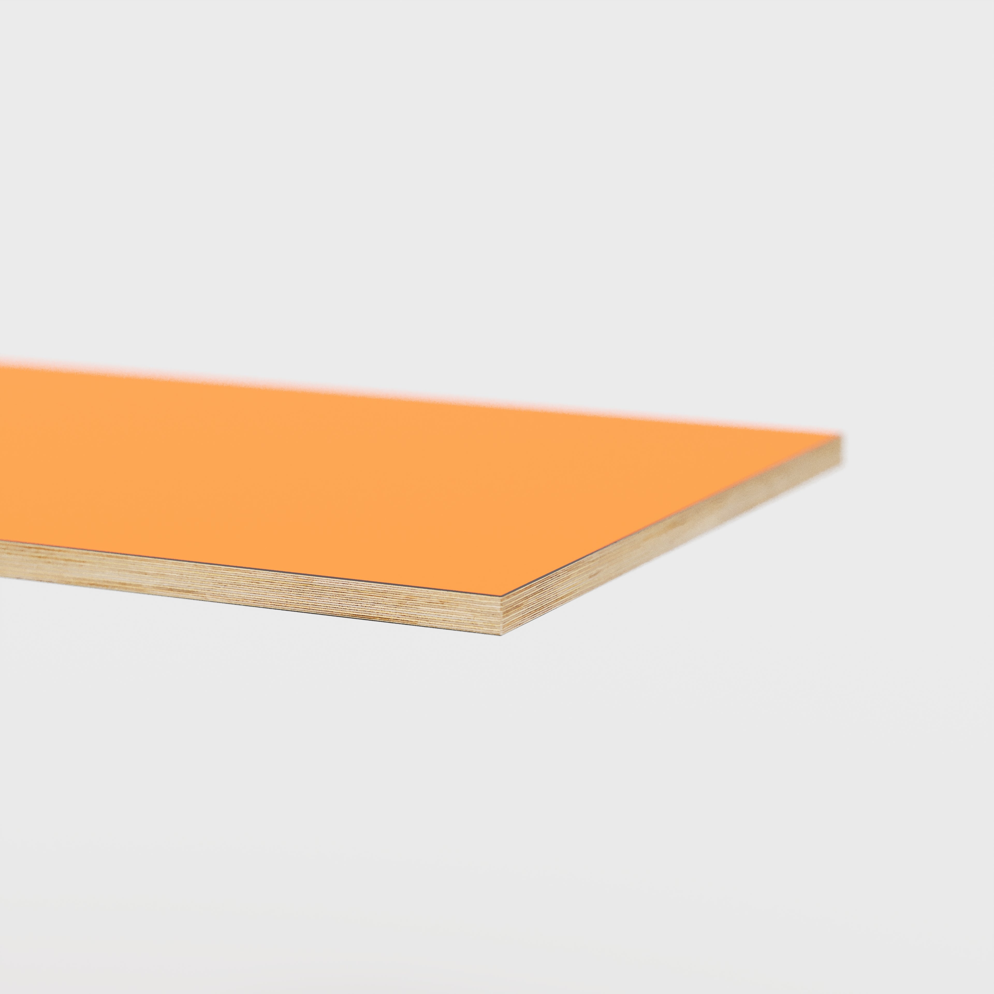 Plywood Corner Desktop - Formica Levante Orange - 1600(w) x 1200(d)