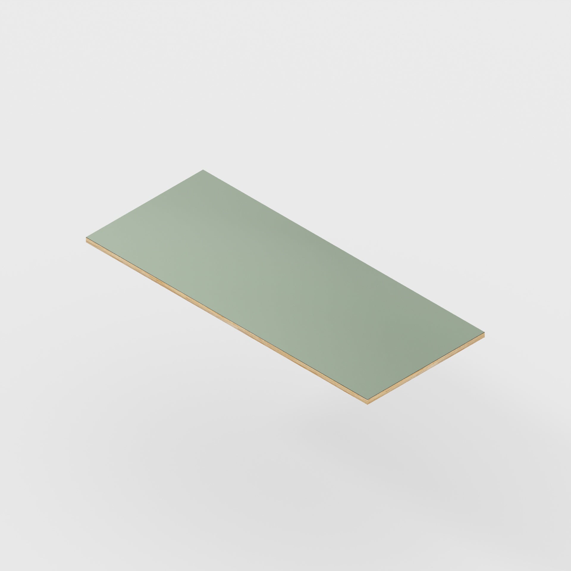 Plywood Desktop - Formica Green Slate - 1200(w) x 500(d) - 24mm