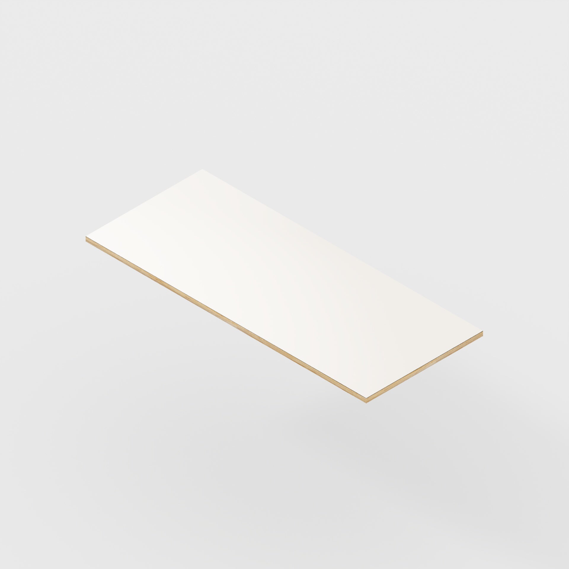 Plywood Desktop - Formica Surf - 1200(w) x 400(d) - 24mm