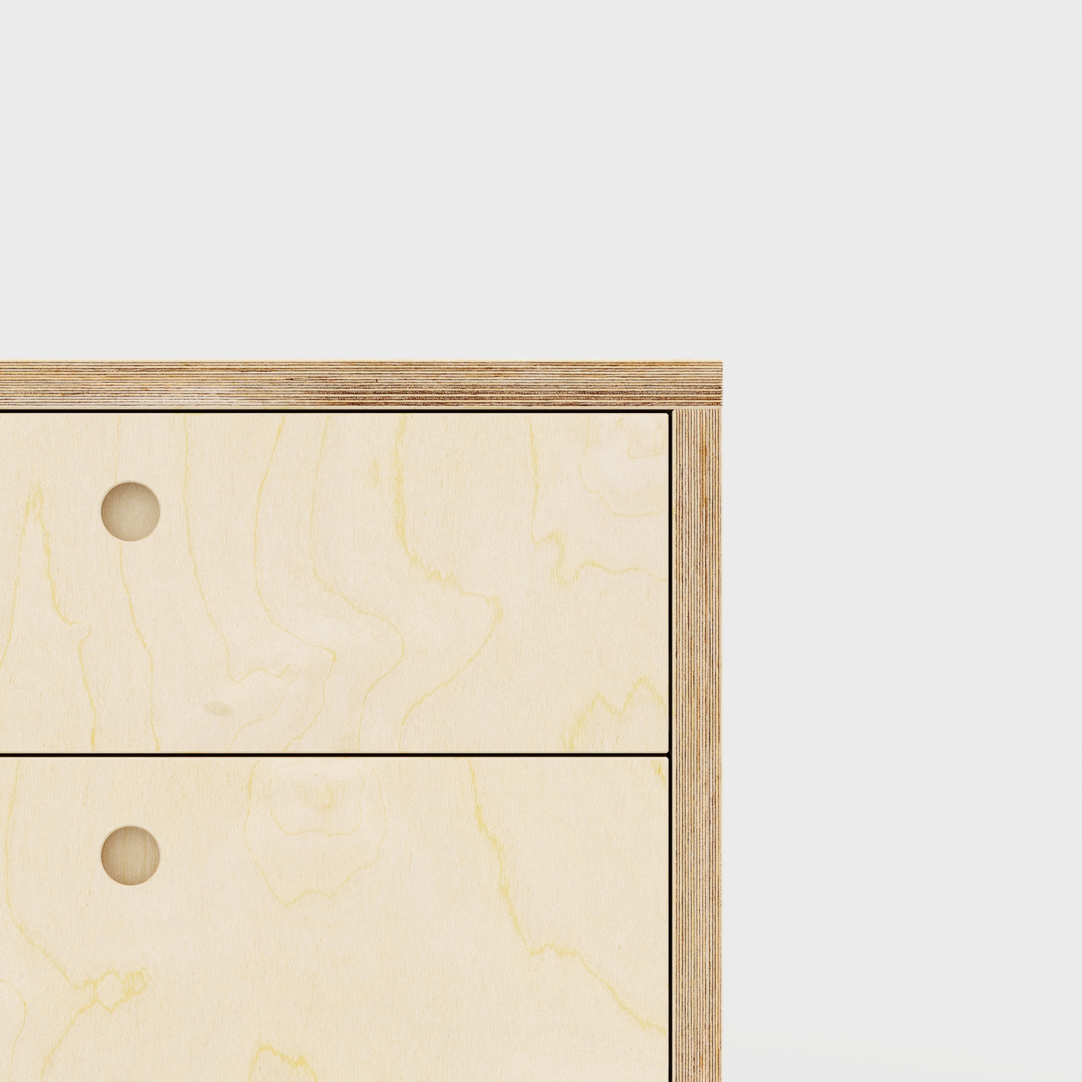 Custom Made to Measure Plywood Drawer Unit