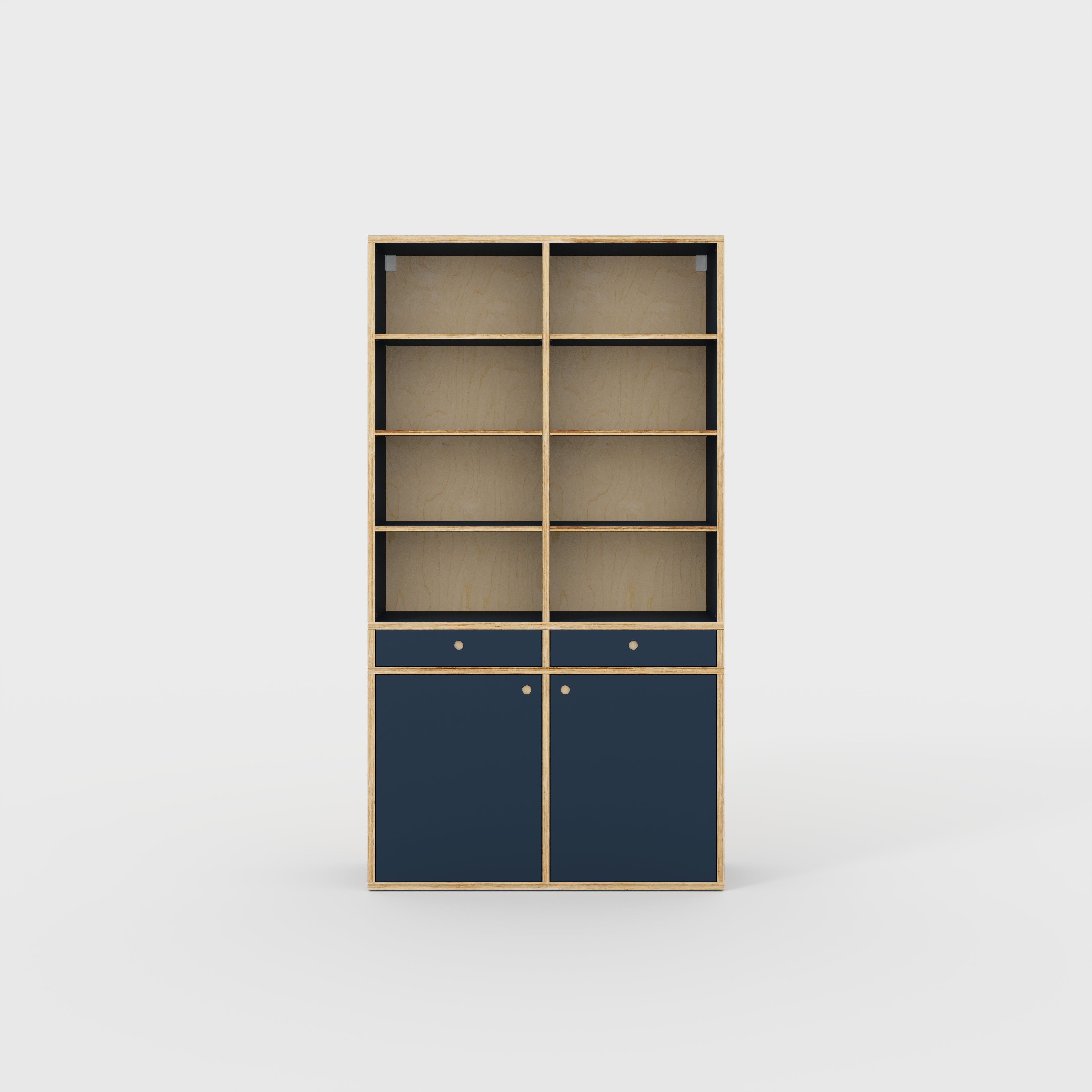 Dresser - Type 1 - Formica Night Sea Blue - 1200(w) x 400(d) x 2200(h)