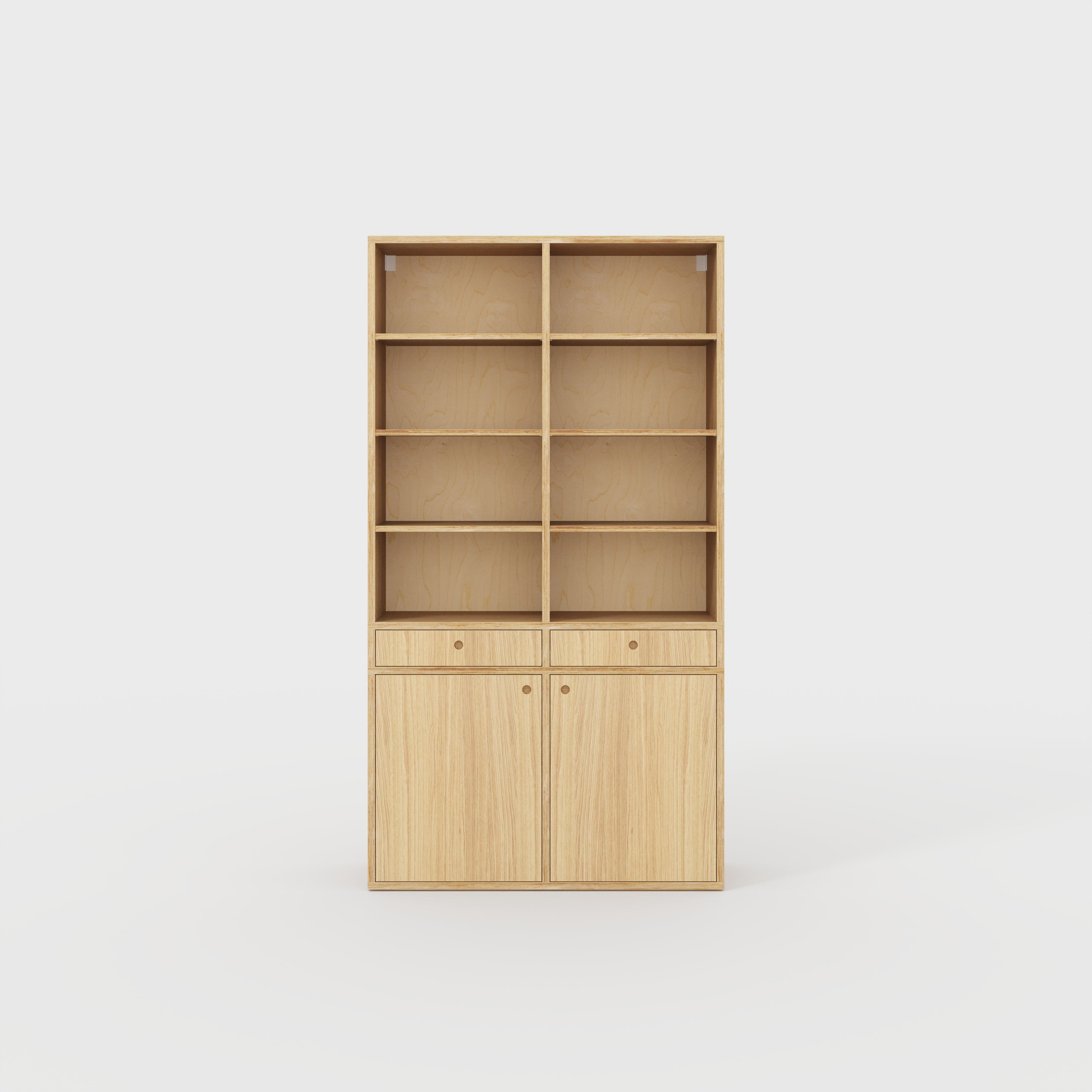 Dresser - Type 1 - Plywood Oak - 1200(w) x 400(d) x 2200(h)