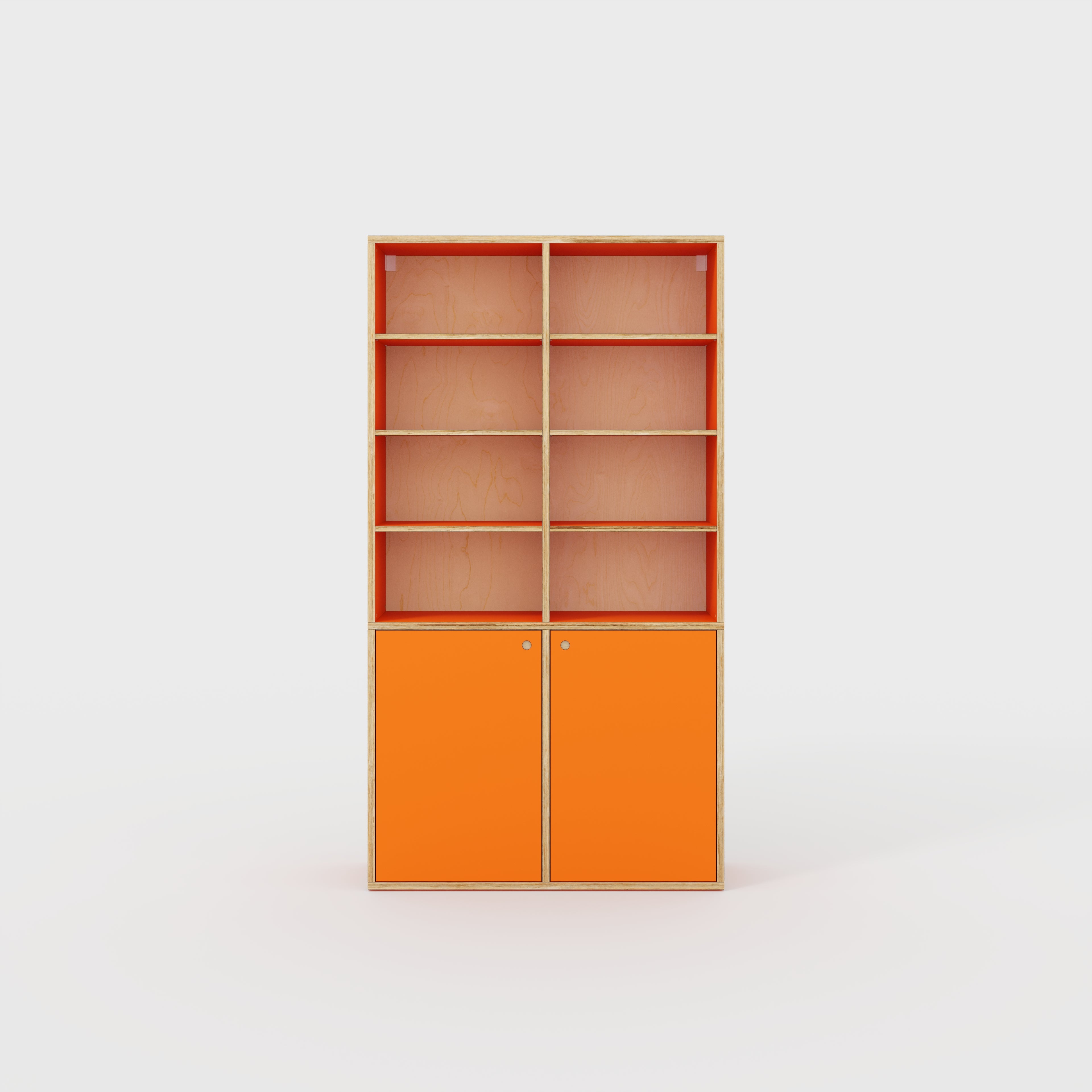 Dresser - Type 2 - Formica Levante Orange - 1200(w) x 400(d) x 2200(h)