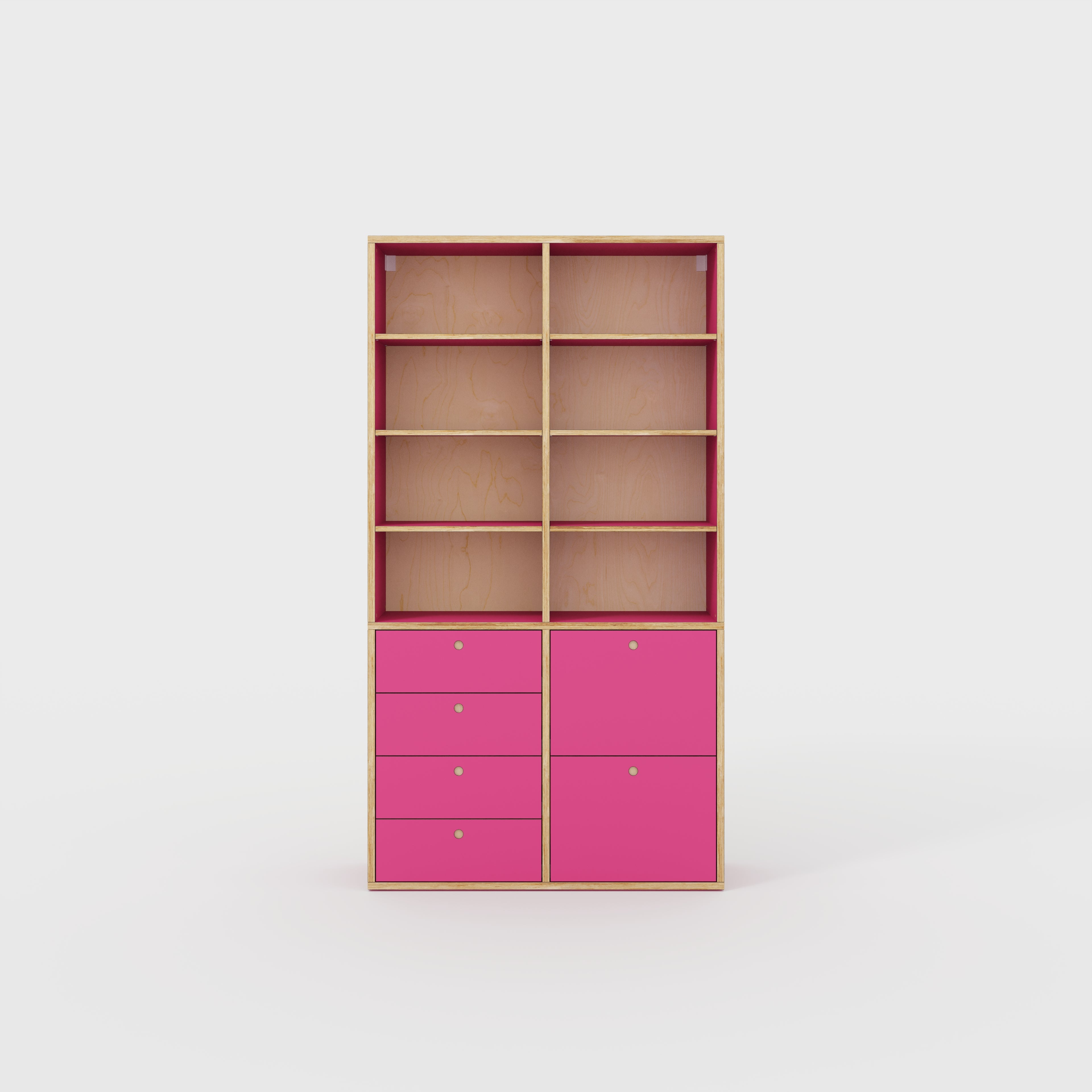 Dresser - Type 3 - Formica Juicy Pink - 1200(w) x 400(d) x 2200(h)