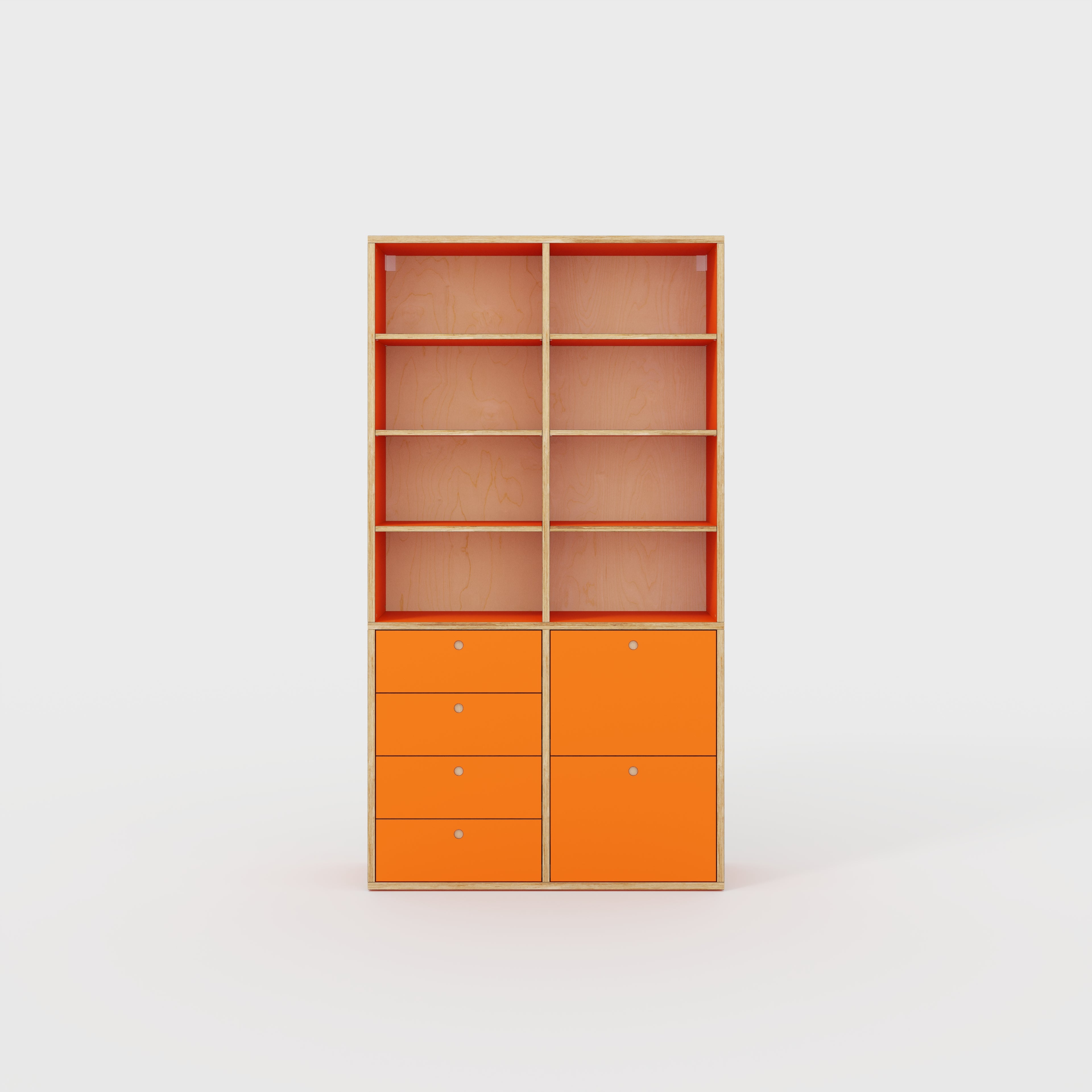 Dresser - Type 3 - Formica Levante Orange - 1200(w) x 400(d) x 2200(h)