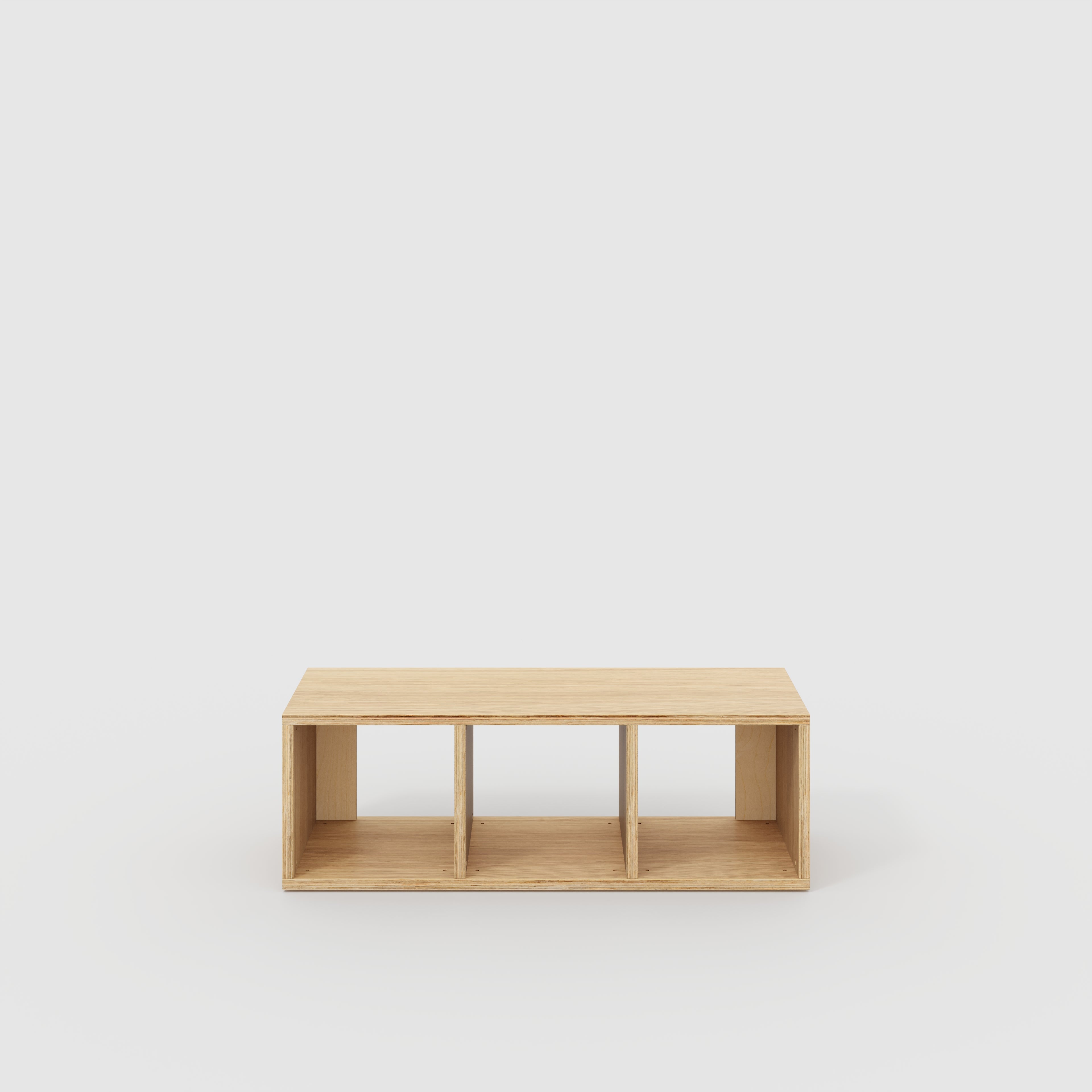 Open Shelves - Plywood Oak - 1200(w) x 400(d) x 400(h)