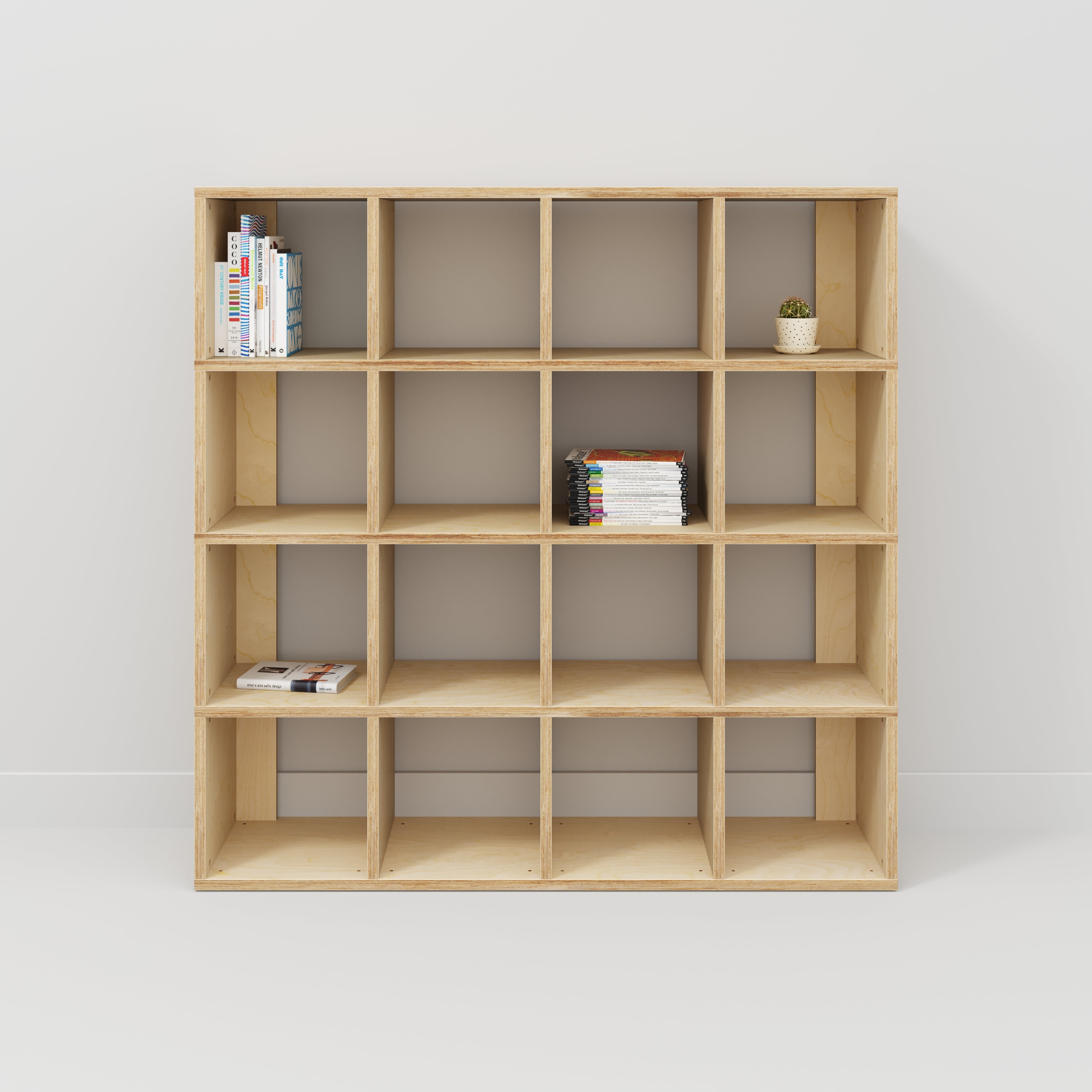 Custom Plywood Open Shelves