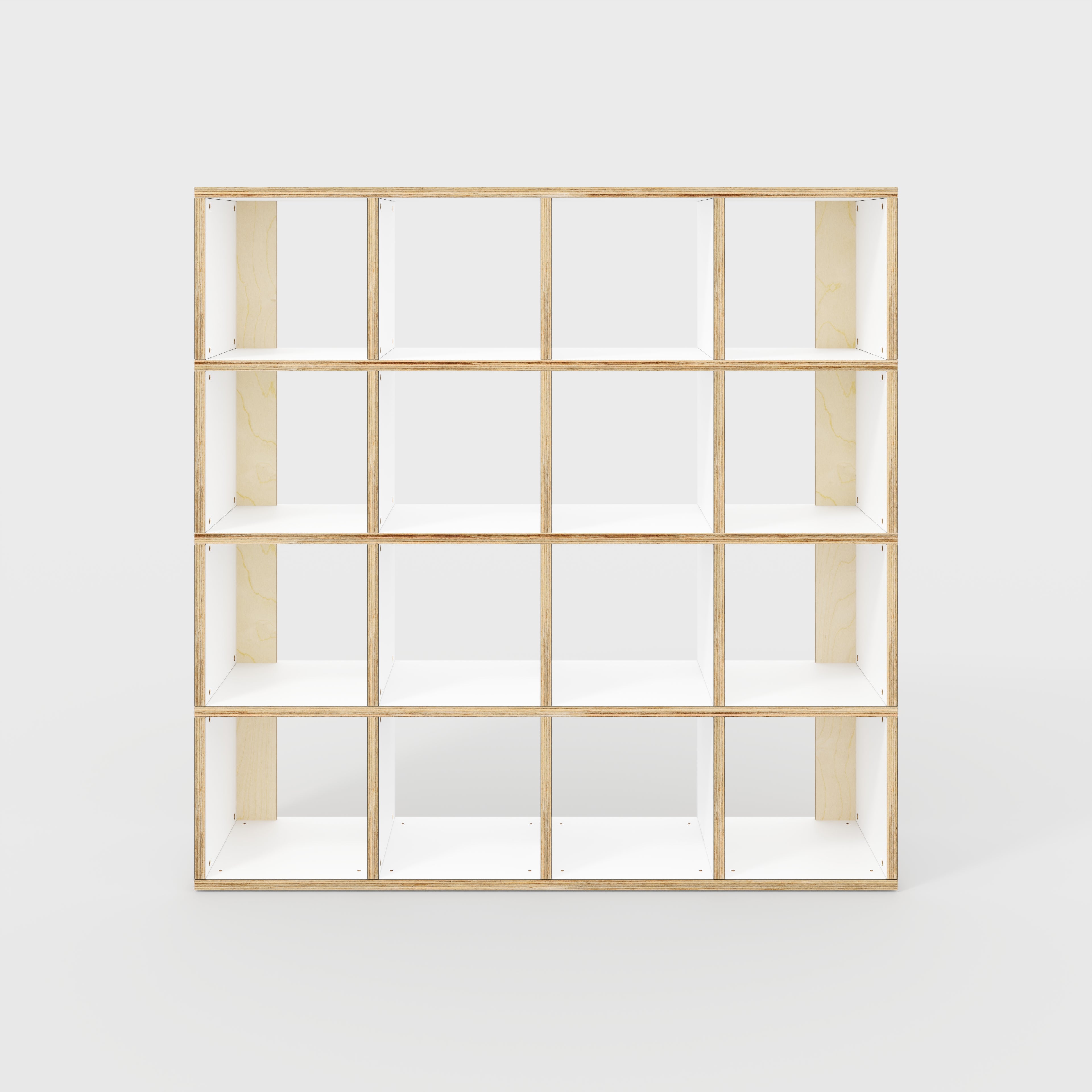 Open Shelves - Formica White - 1600(w) x 400(d) x 1600(h)