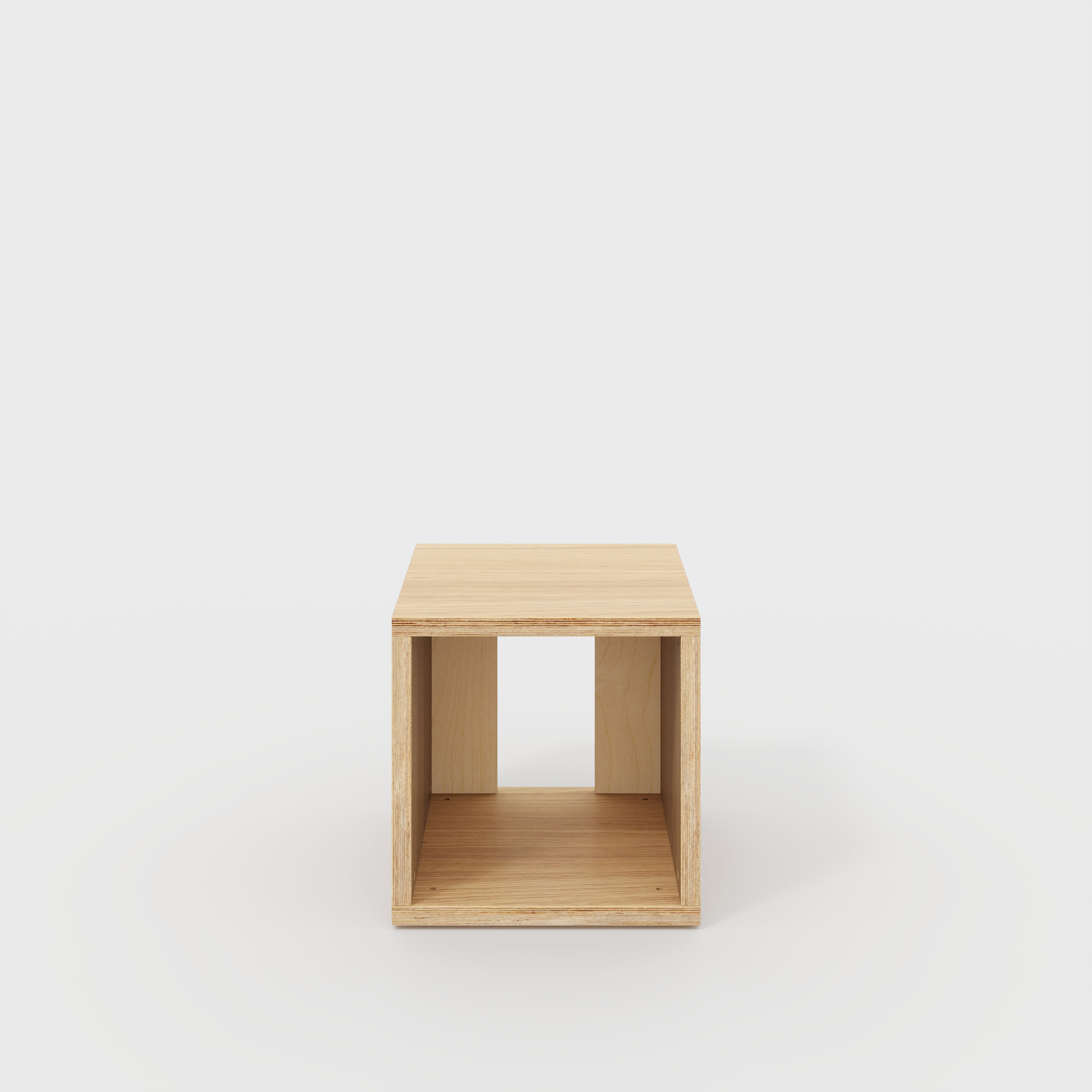 Open Shelves - Plywood Oak - 400(w) x 400(d) x 400(h)